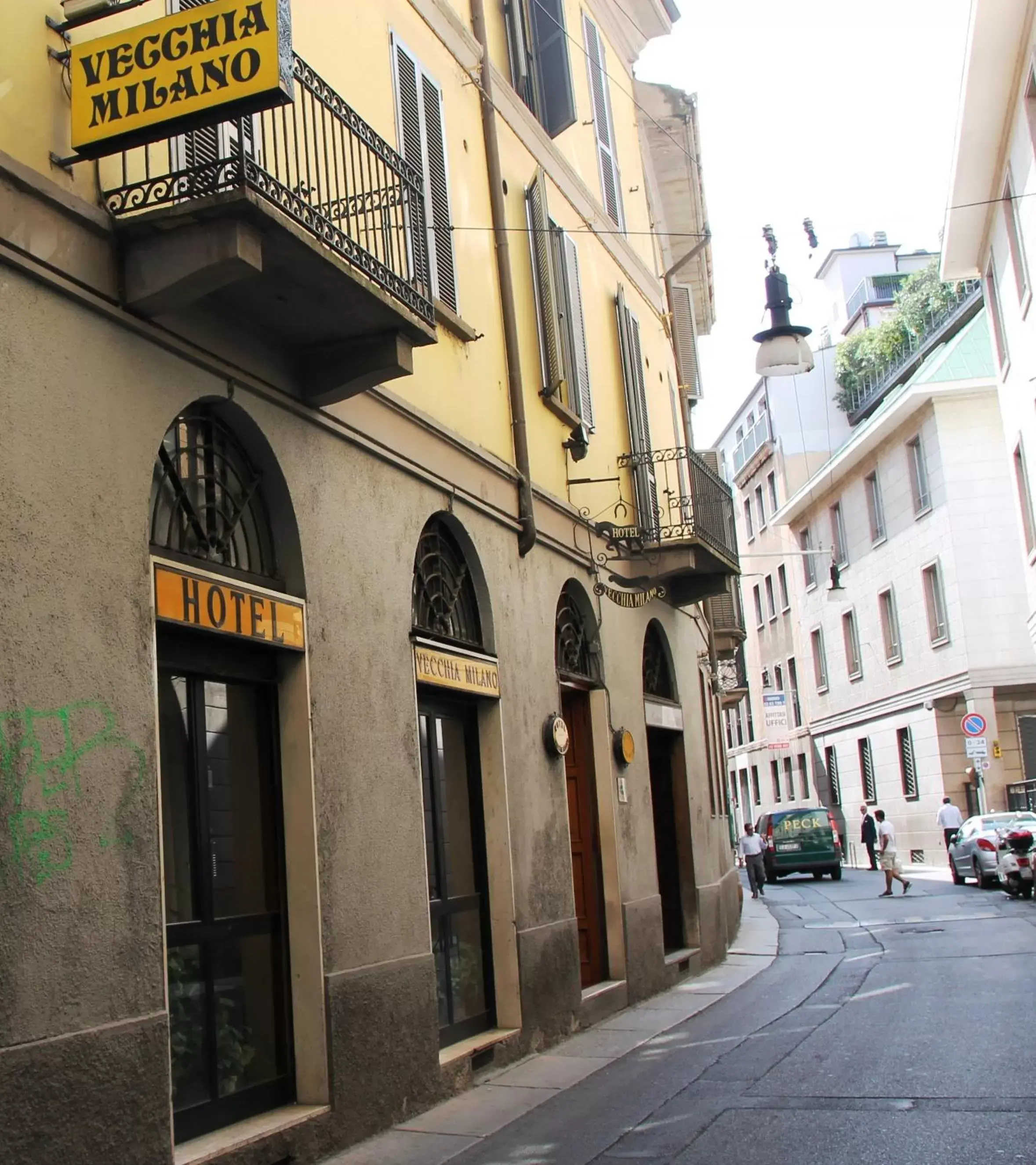 Facade/entrance in Hotel Vecchia Milano