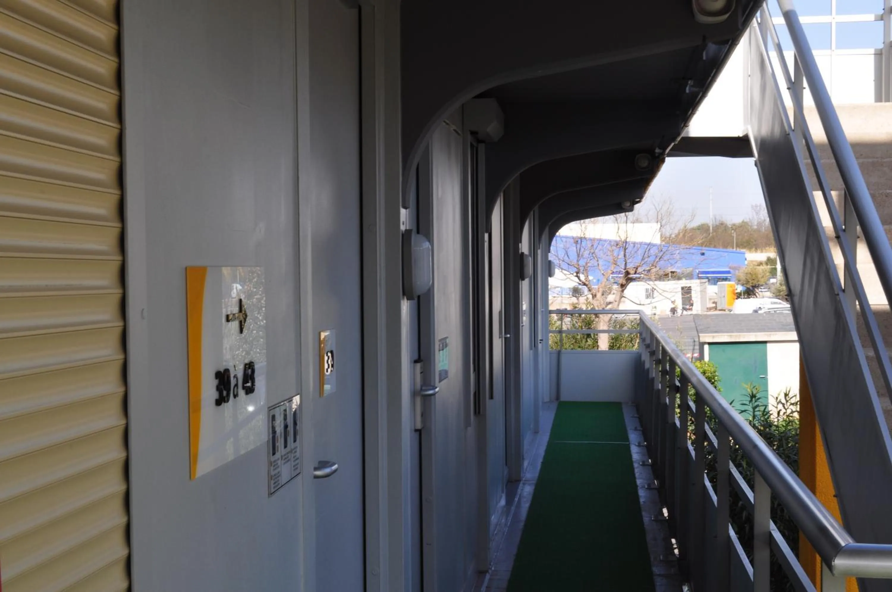 Balcony/Terrace in Premiere Classe Sete - Balaruc