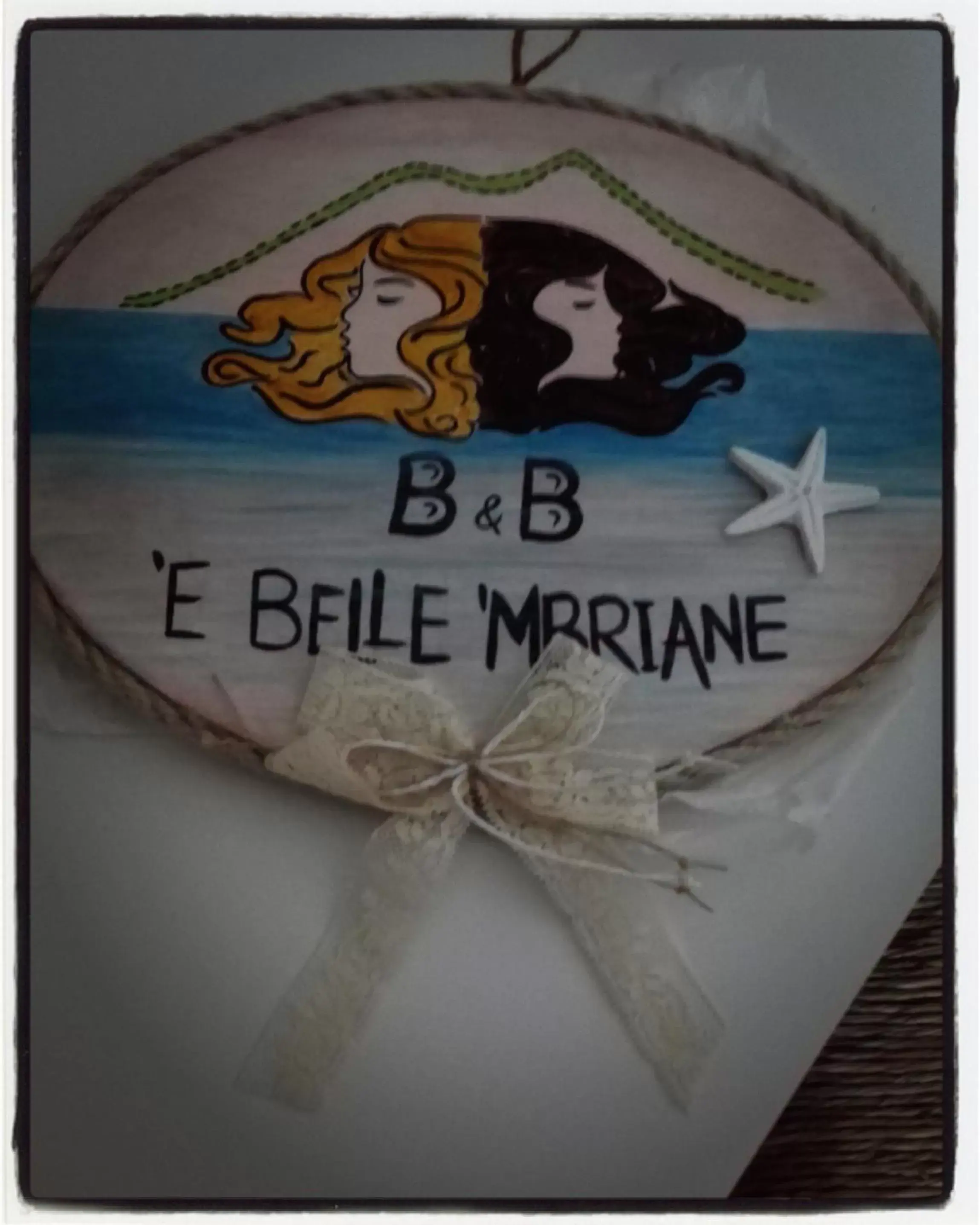Decorative detail in Vesuviane 'E Belle 'Mbriane B&B