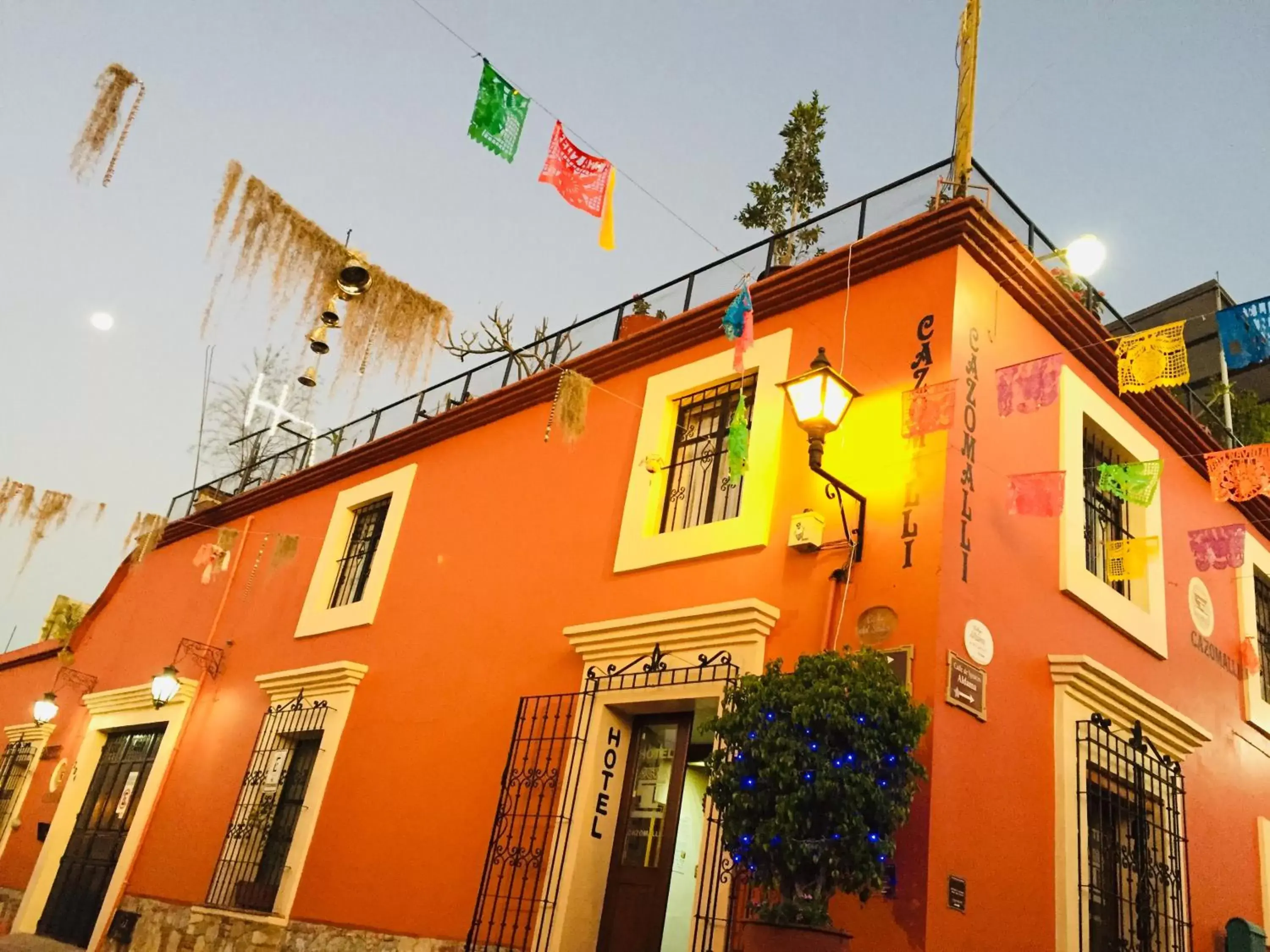 Property Building in Hotel Cazomalli Oaxaca