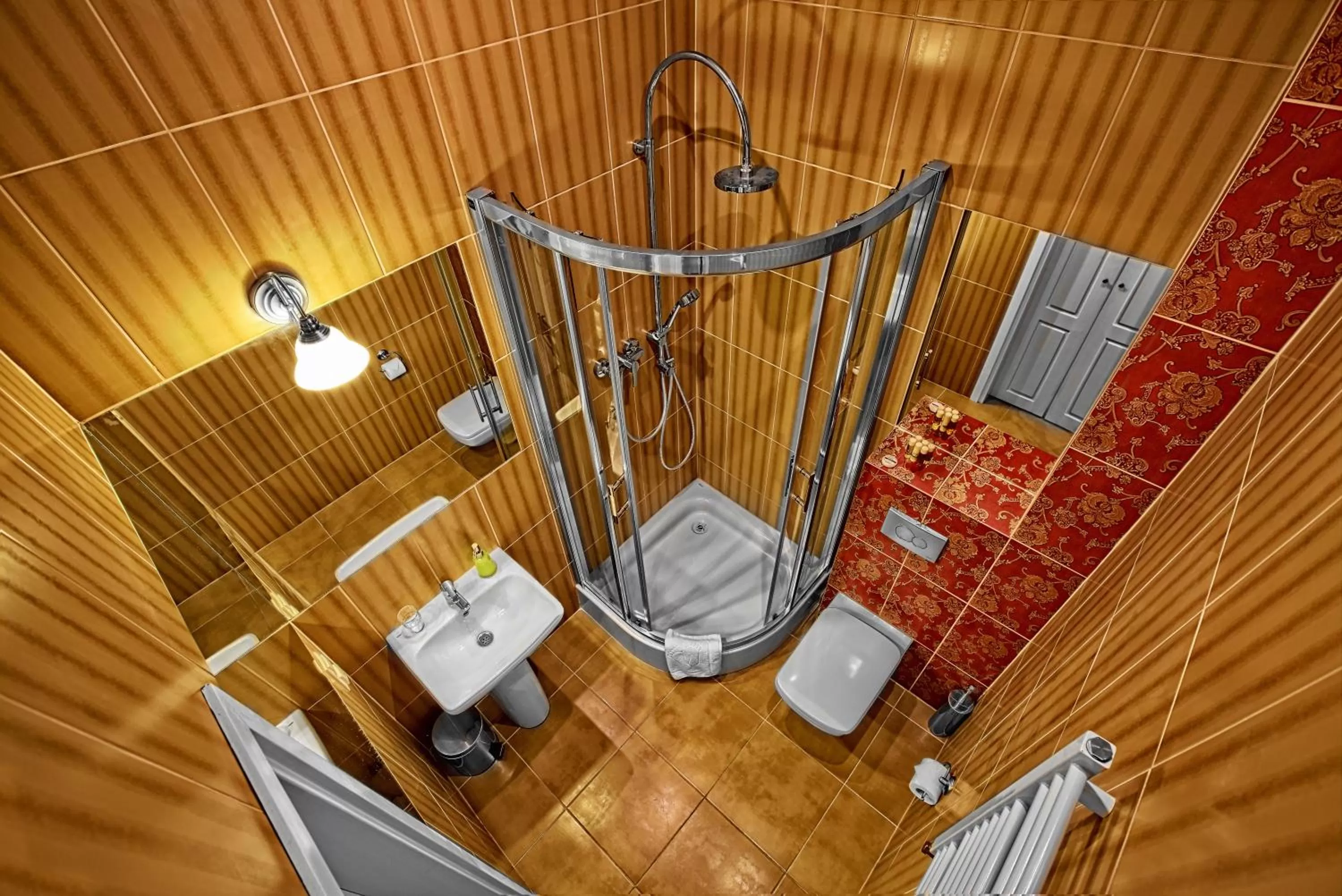 Bathroom in Stare Kino Cinema Residence