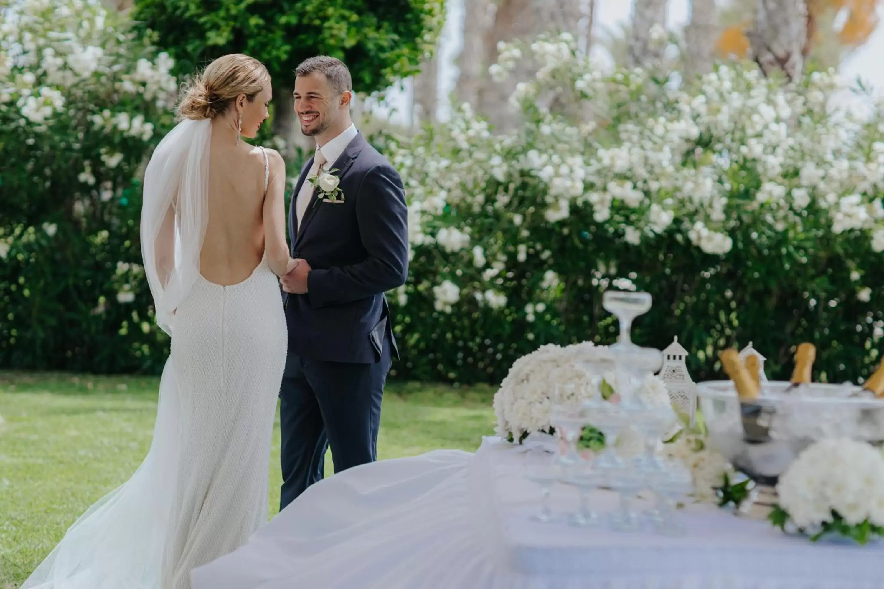 wedding in Louis Phaethon Beach