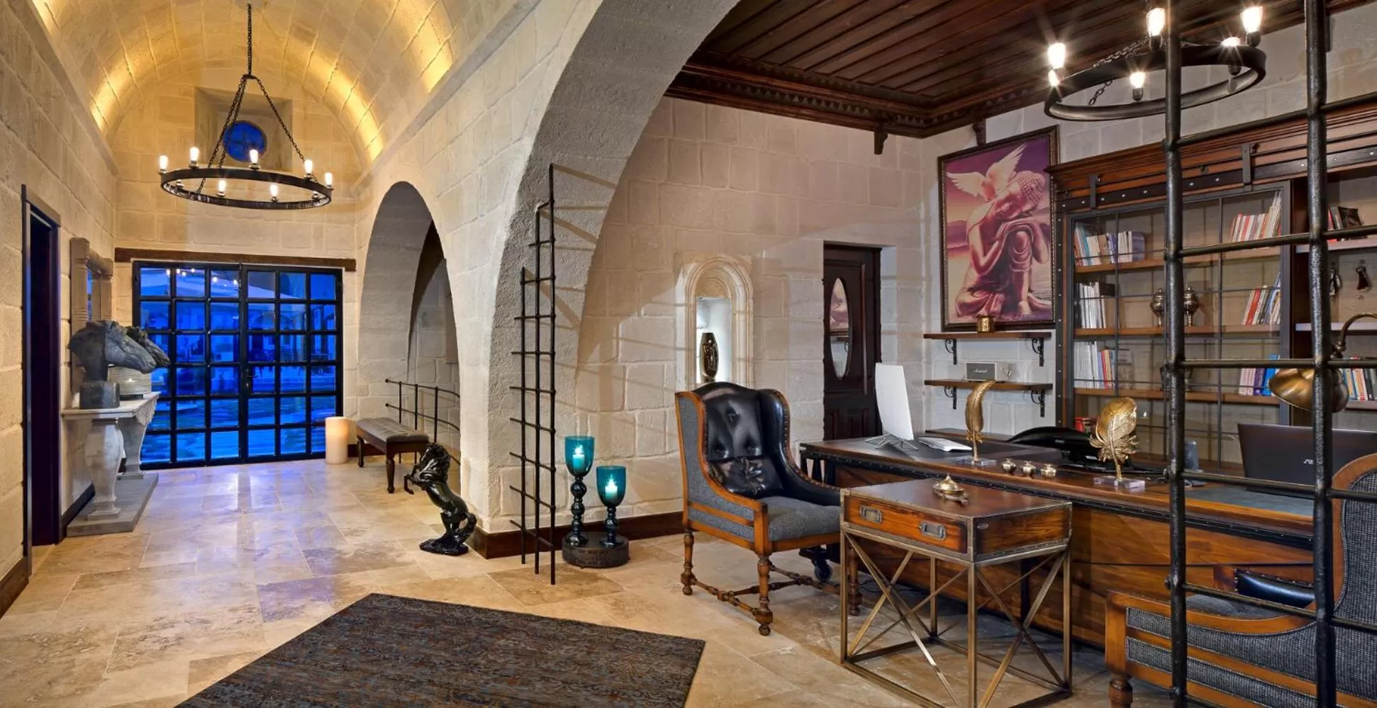 Living room in Seraphim Cave Suites & SPA