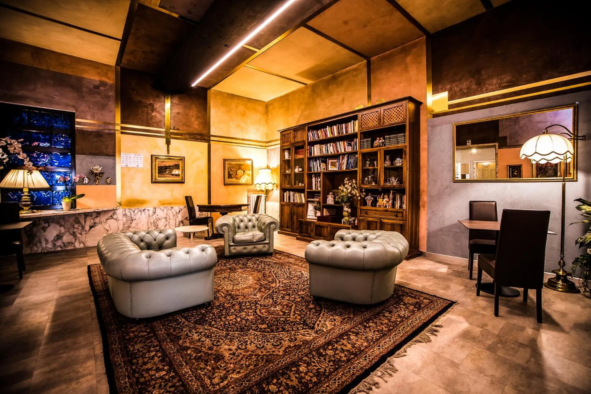 Lobby or reception in Hotel Ristorante Ala d'Oro