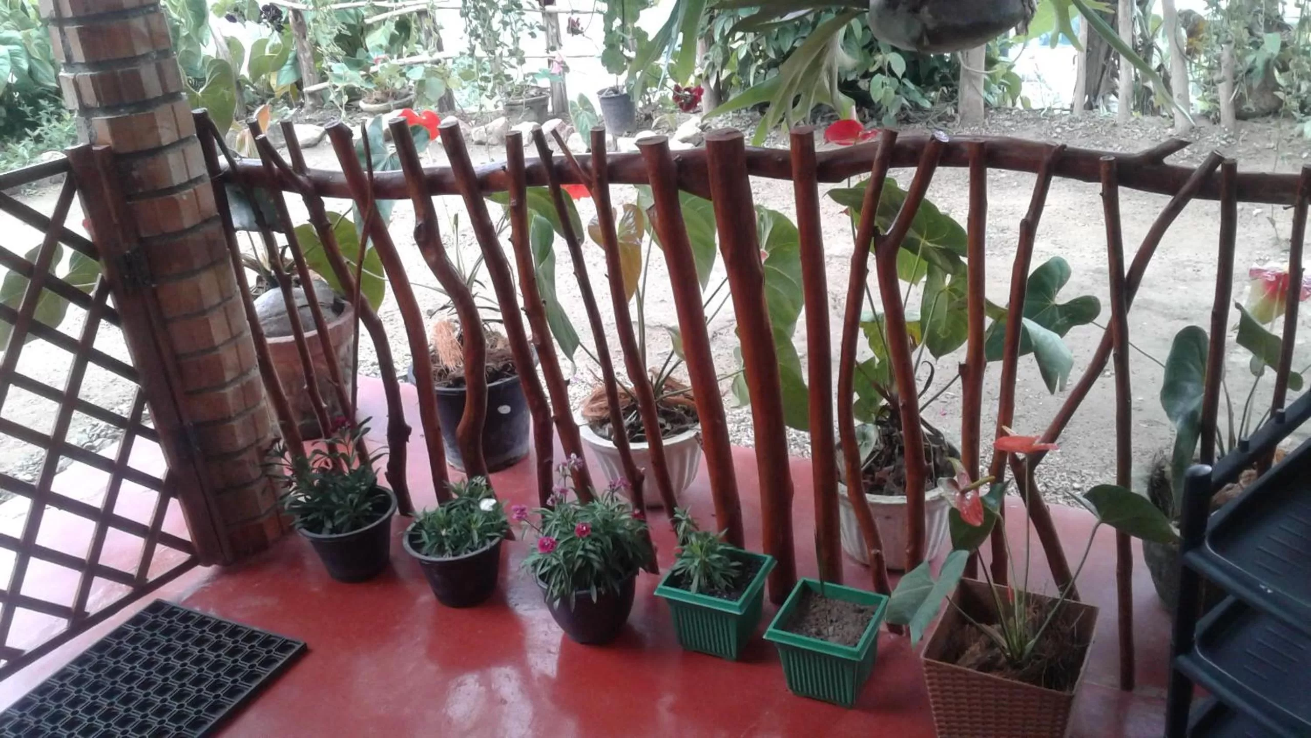 Facade/entrance in Malithis lodge