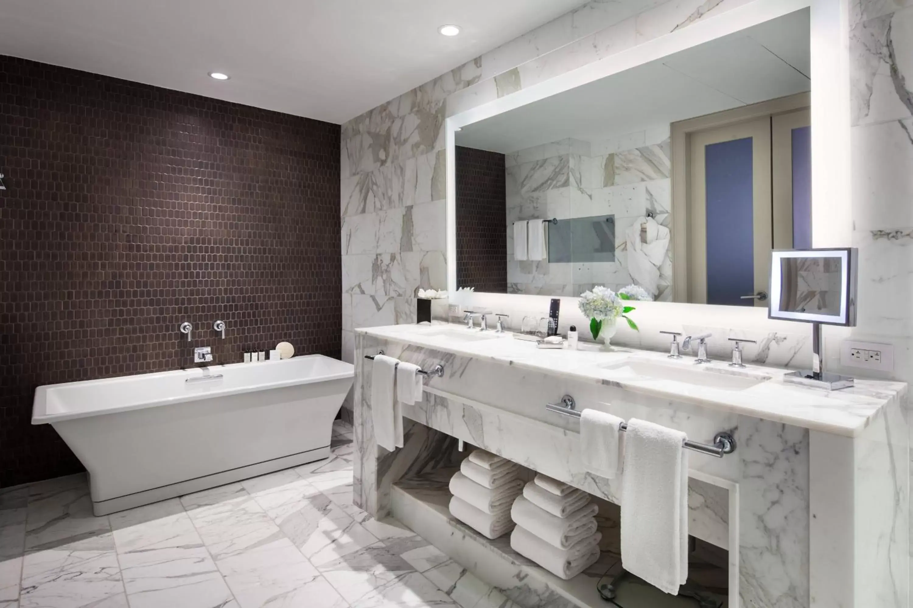 Bathroom in The St. Anthony, a Luxury Collection Hotel, San Antonio