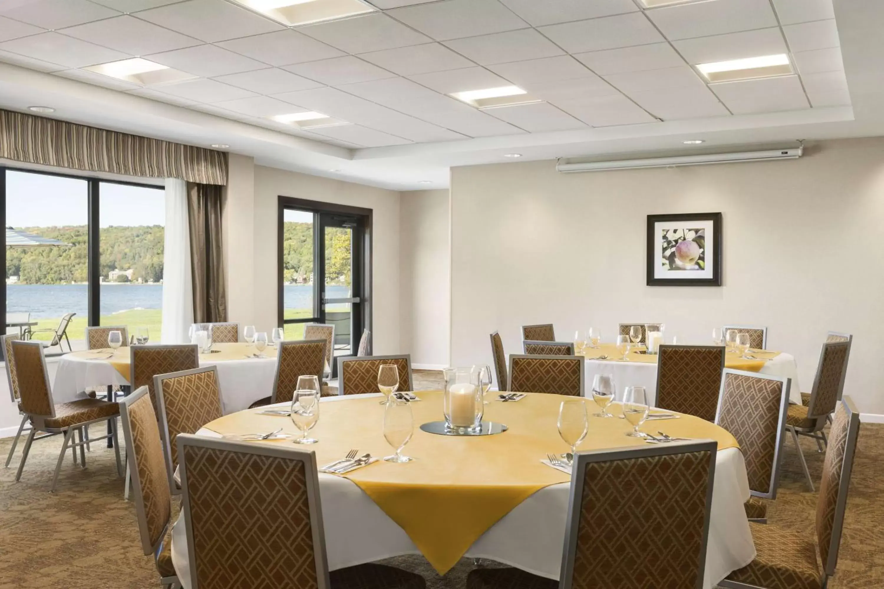 Meeting/conference room, Restaurant/Places to Eat in Hampton Inn Penn Yan, NY