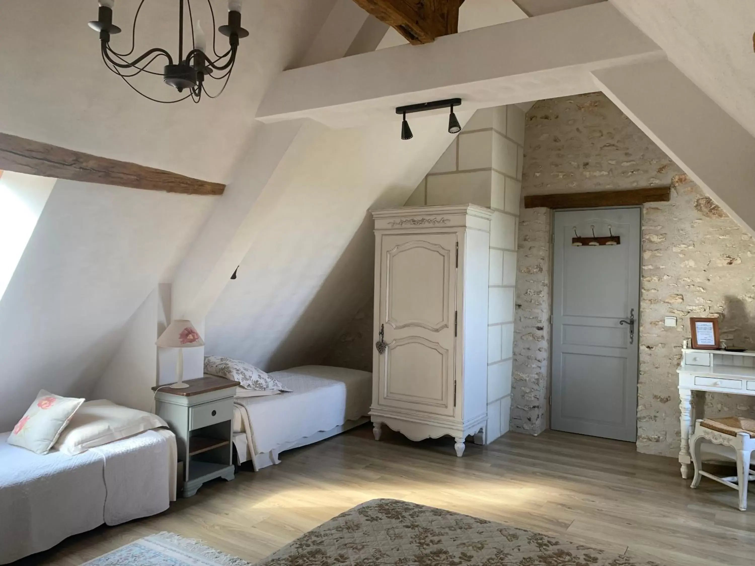 Bedroom, Bed in La Bihourderie