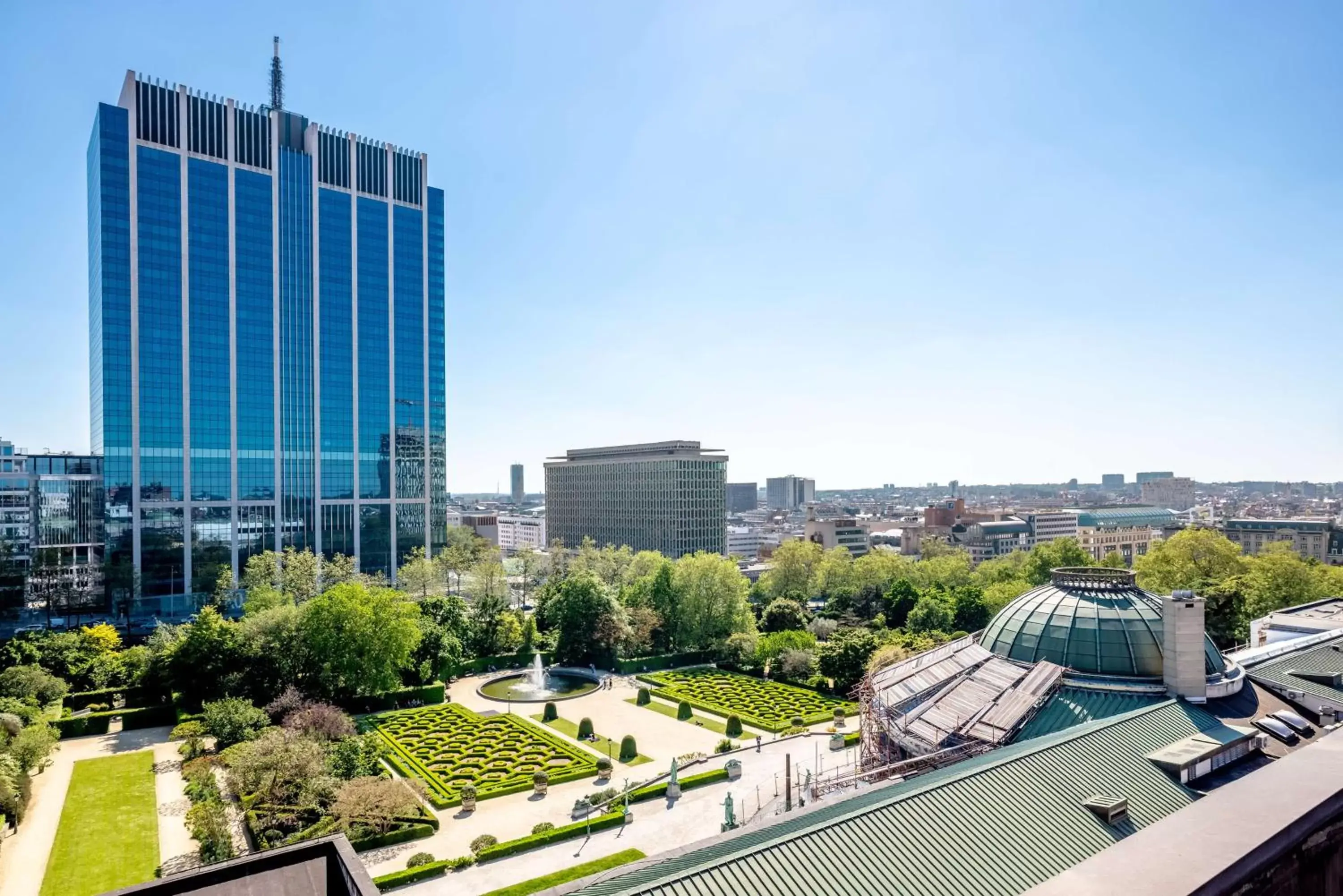 View (from property/room) in nhow Brussels Bloom