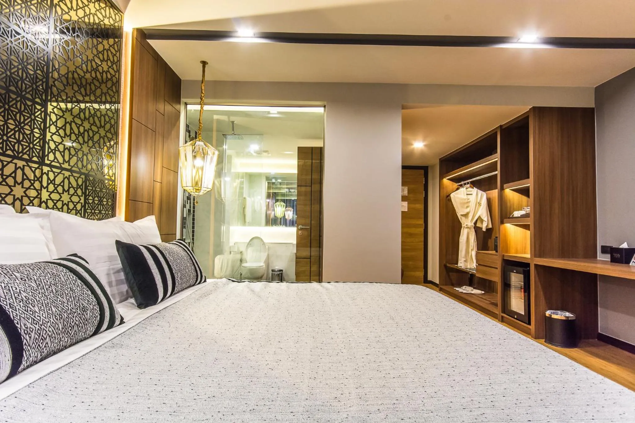 Photo of the whole room, Bed in Stay with Nimman Chiang Mai