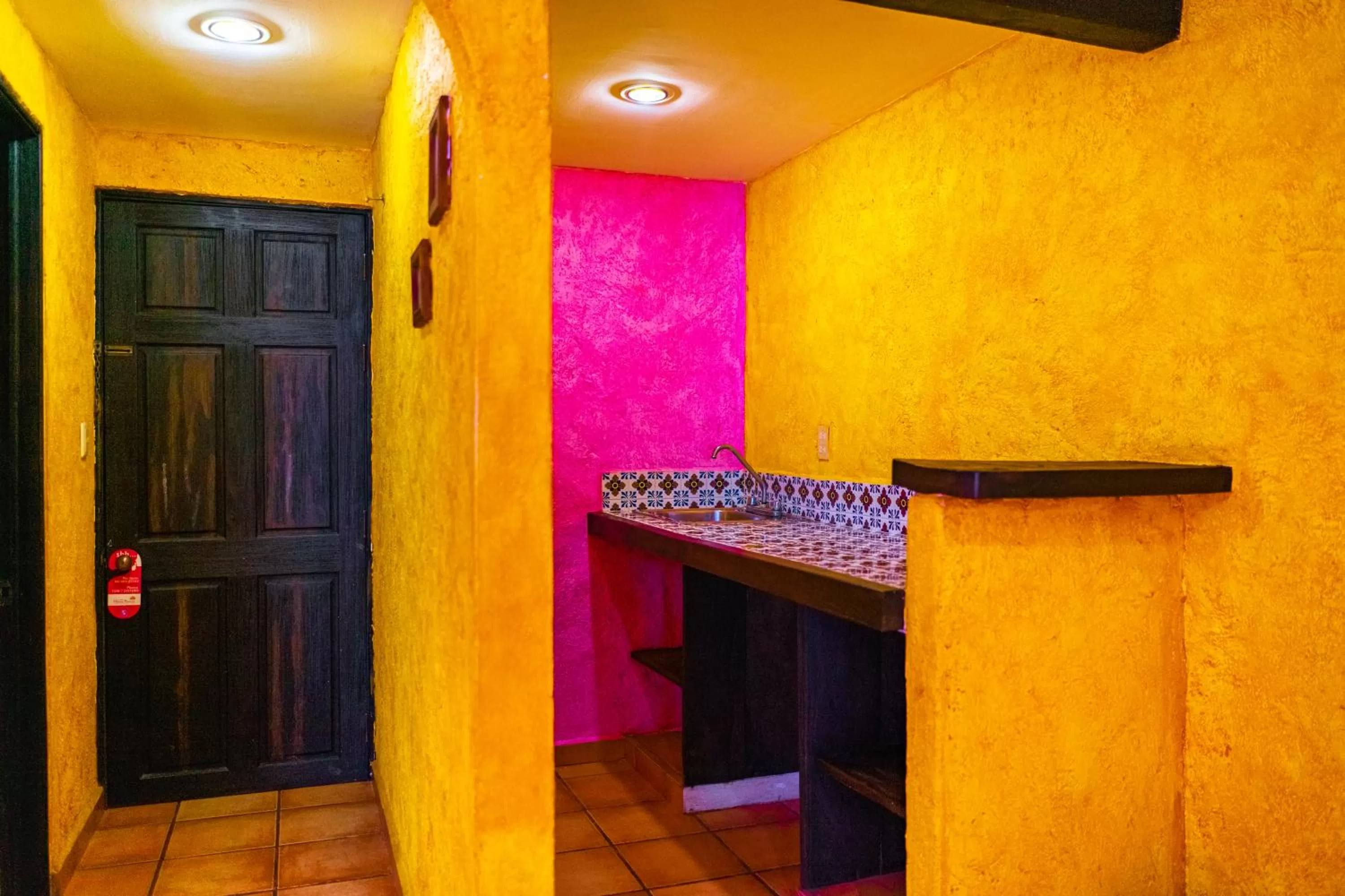 Shower in Hacienda Maria Bonita Hotel