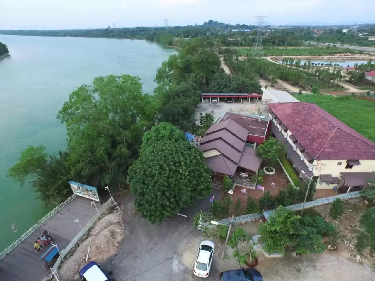 Bird's eye view, Bird's-eye View in Sabak Awor Resort