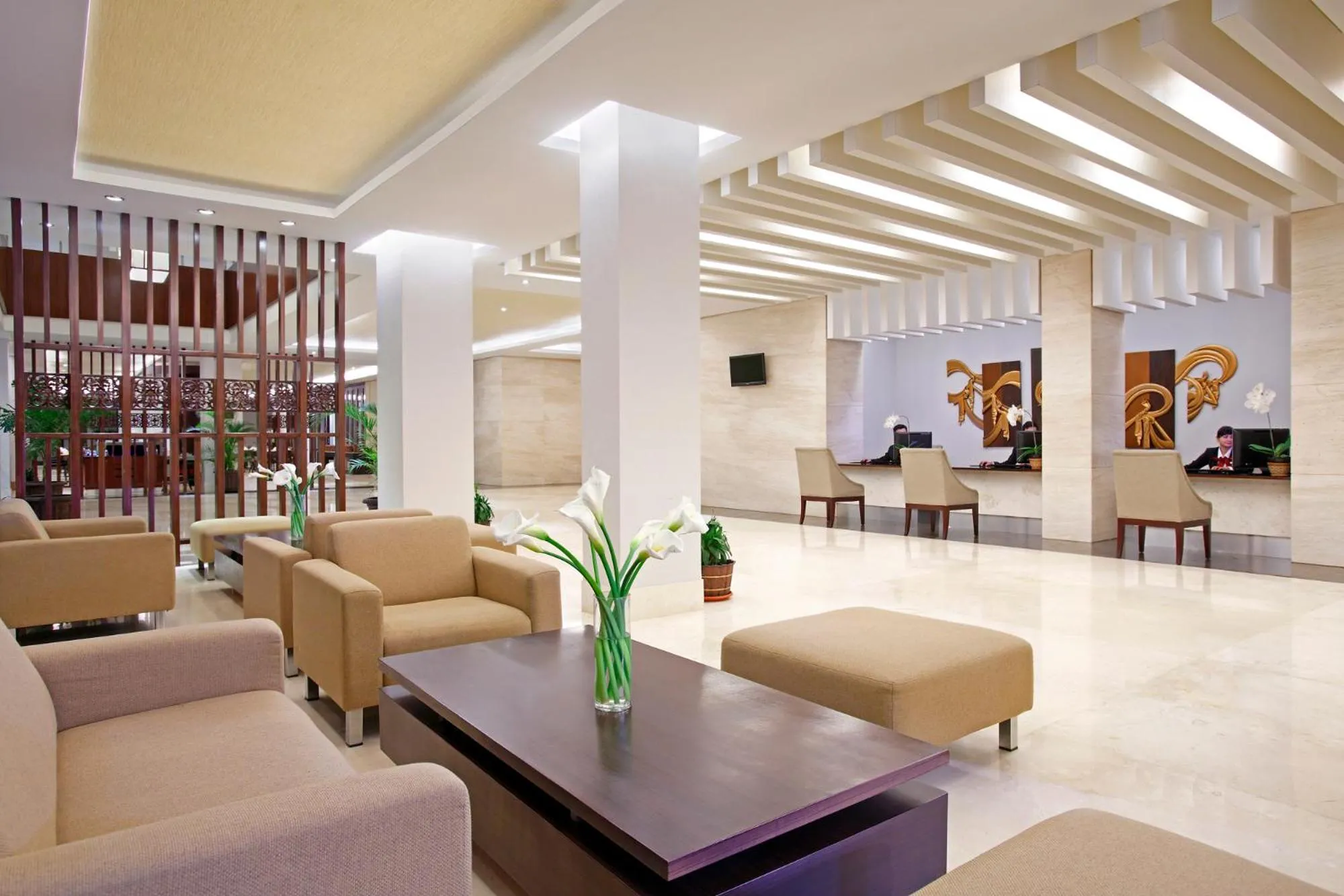 Lobby or reception in Hotel Surya Yudha Purwokerto