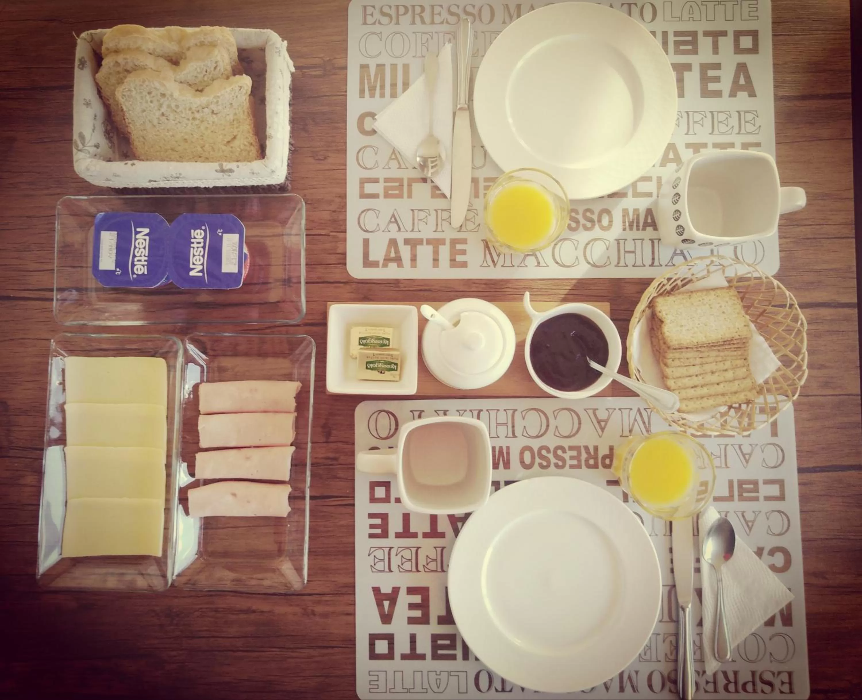 Food and drinks in Hostal Buenavista Patagonia