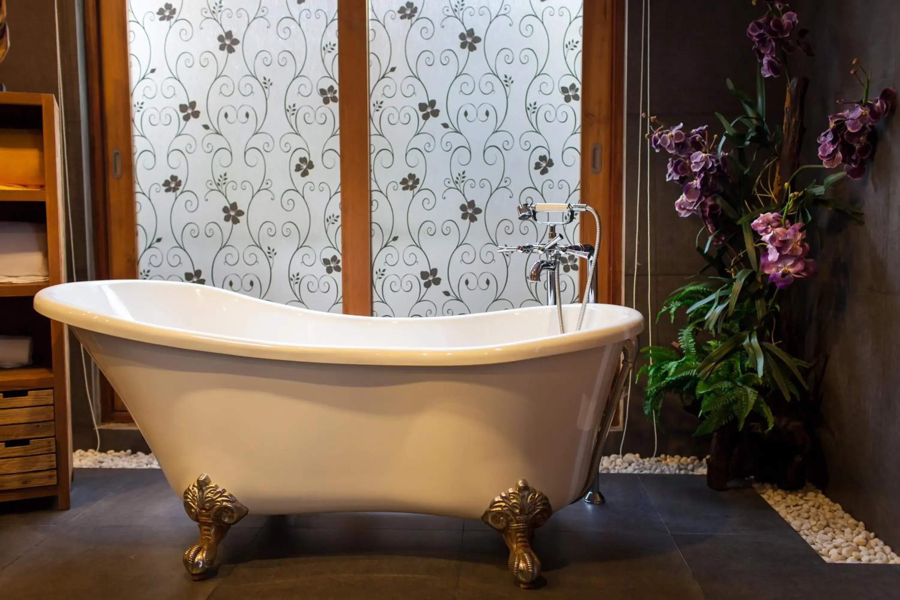 Hot Tub, Bathroom in Tango Luxe Beach Villa, Koh Samui - SHA Extra Plus