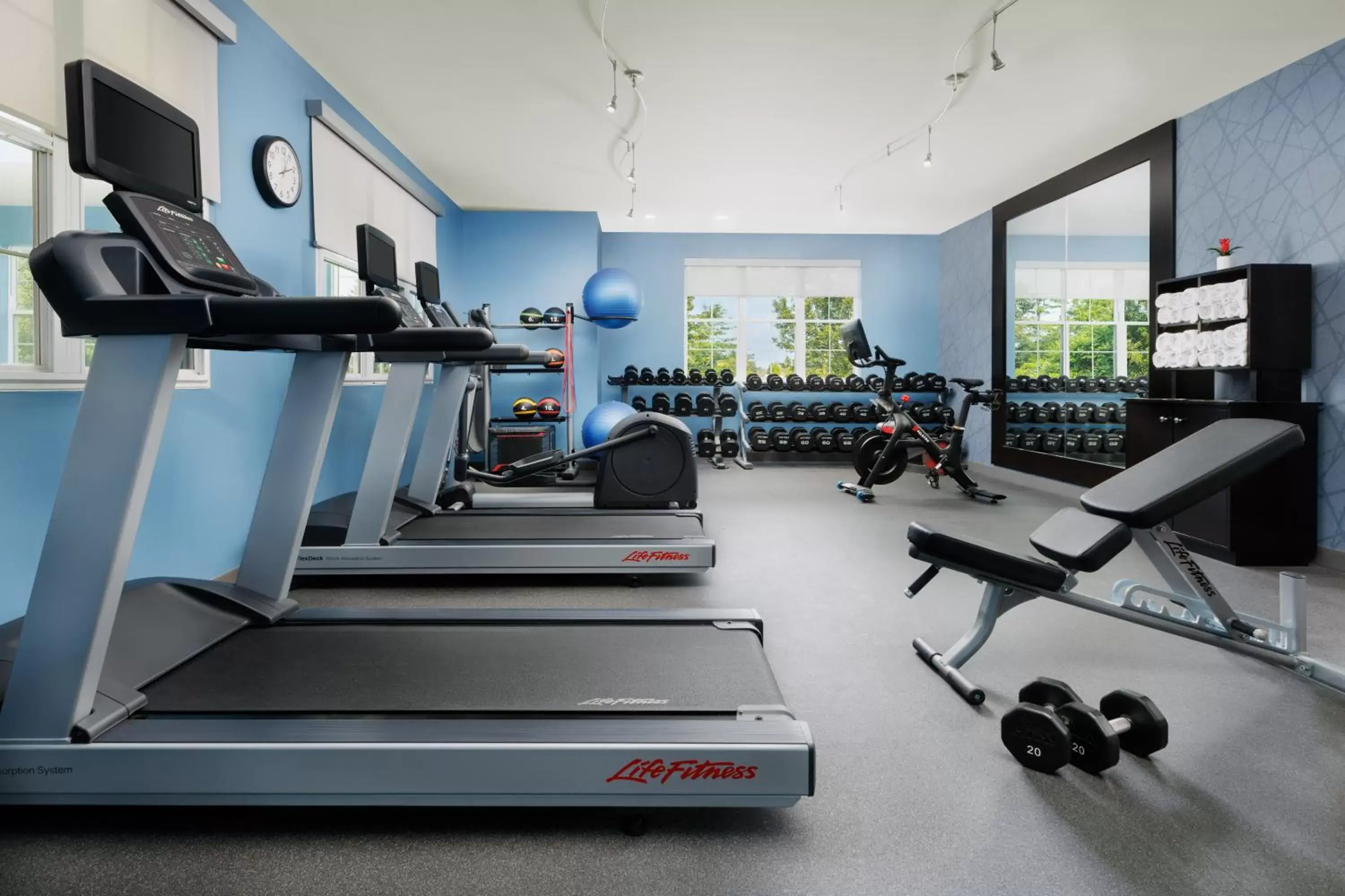 Fitness centre/facilities, Fitness Center/Facilities in Homewood Suites by Hilton Portsmouth