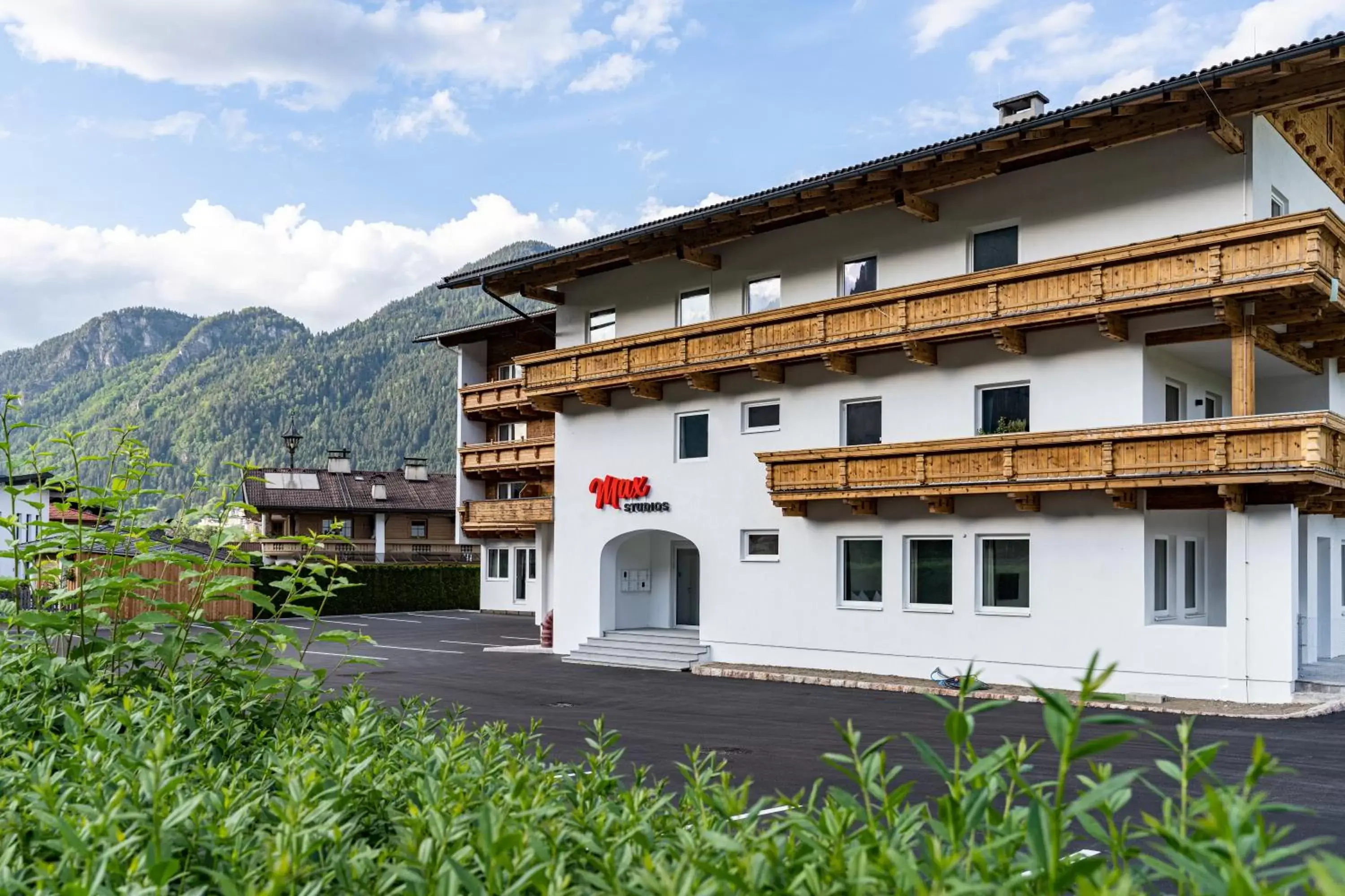 Property Building in Max Studios & Apartments - Zillertal Property Building in Max Studios & Apartments - Zillertal