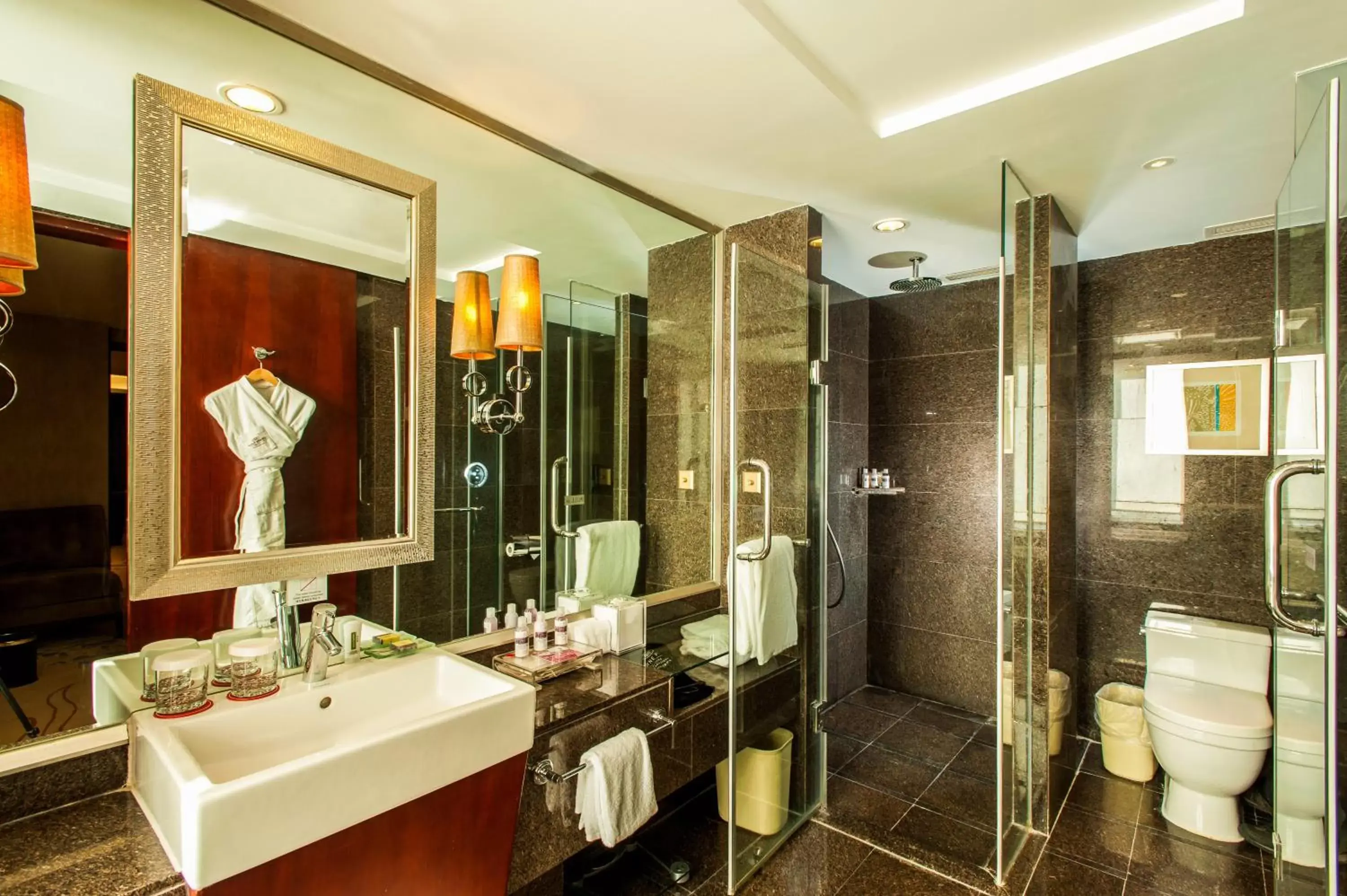 Bathroom in Crowne Plaza Beijing Zhongguancun, an IHG Hotel