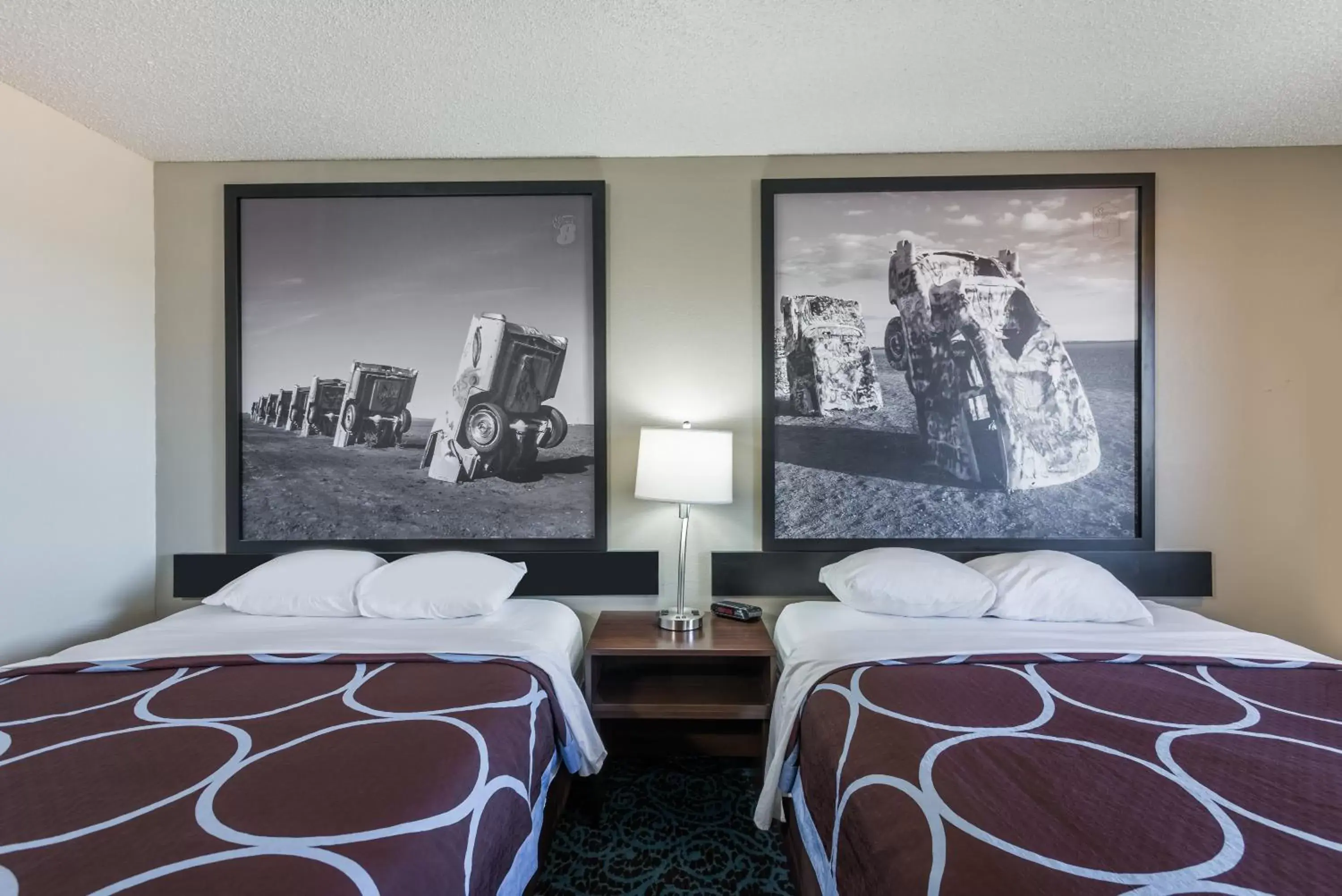 Bed in Super 8 by Wyndham Tucumcari