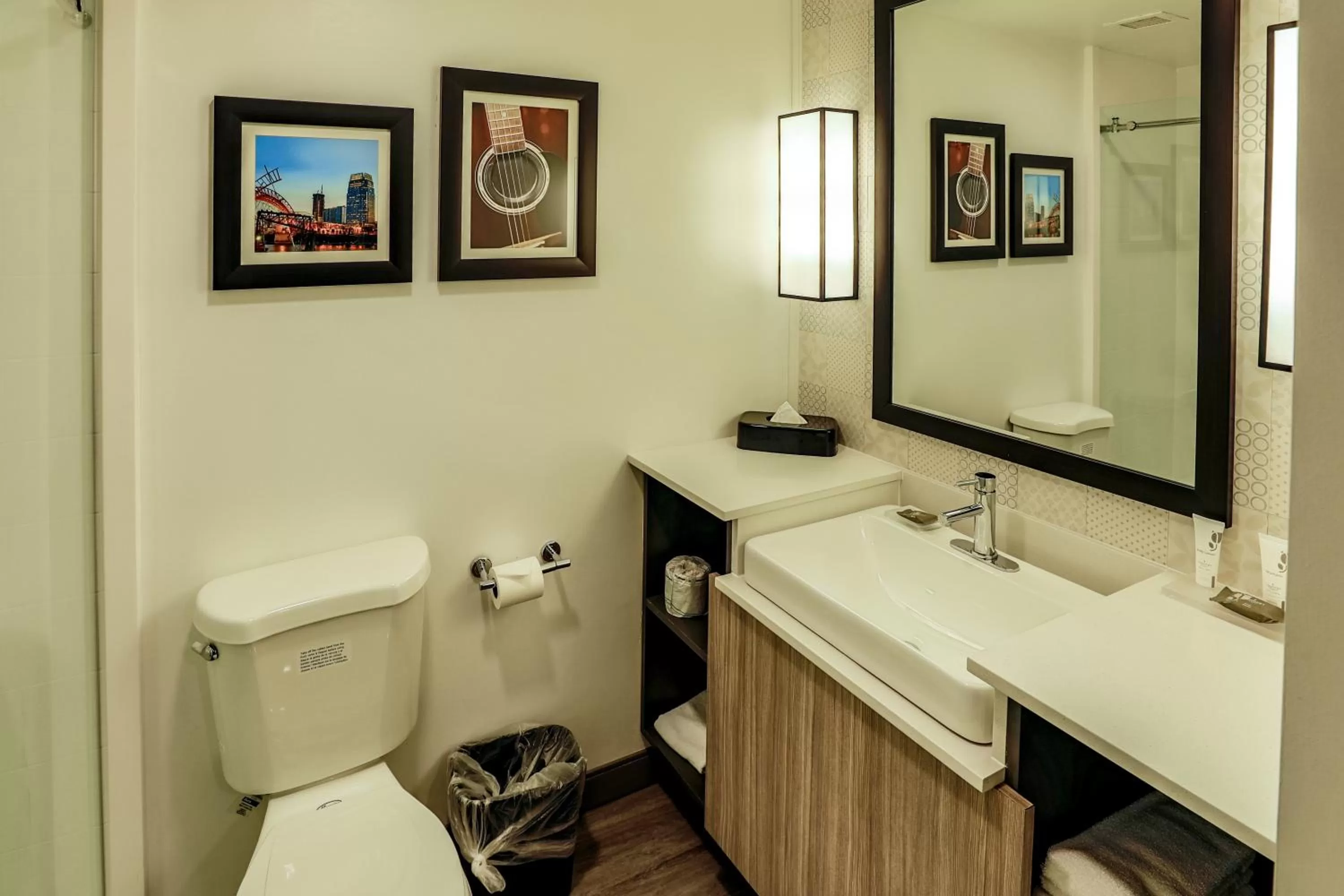 Toilet in Country Inn & Suites by Radisson Nashville Airport TN