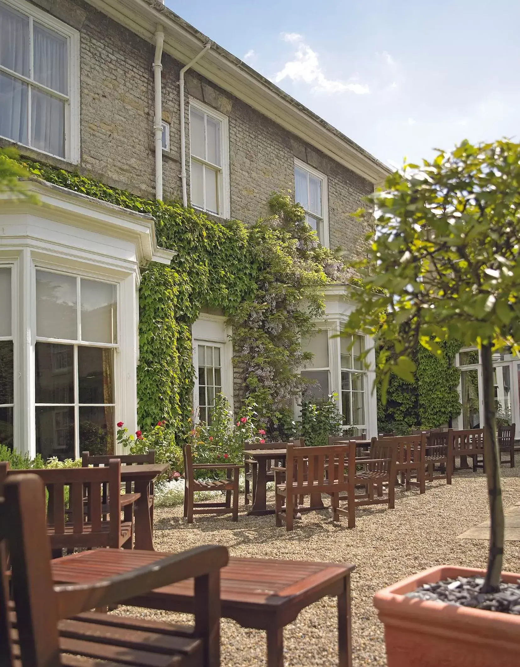 Garden, Restaurant/Places to Eat in Best Western Forest and Vale Hotel