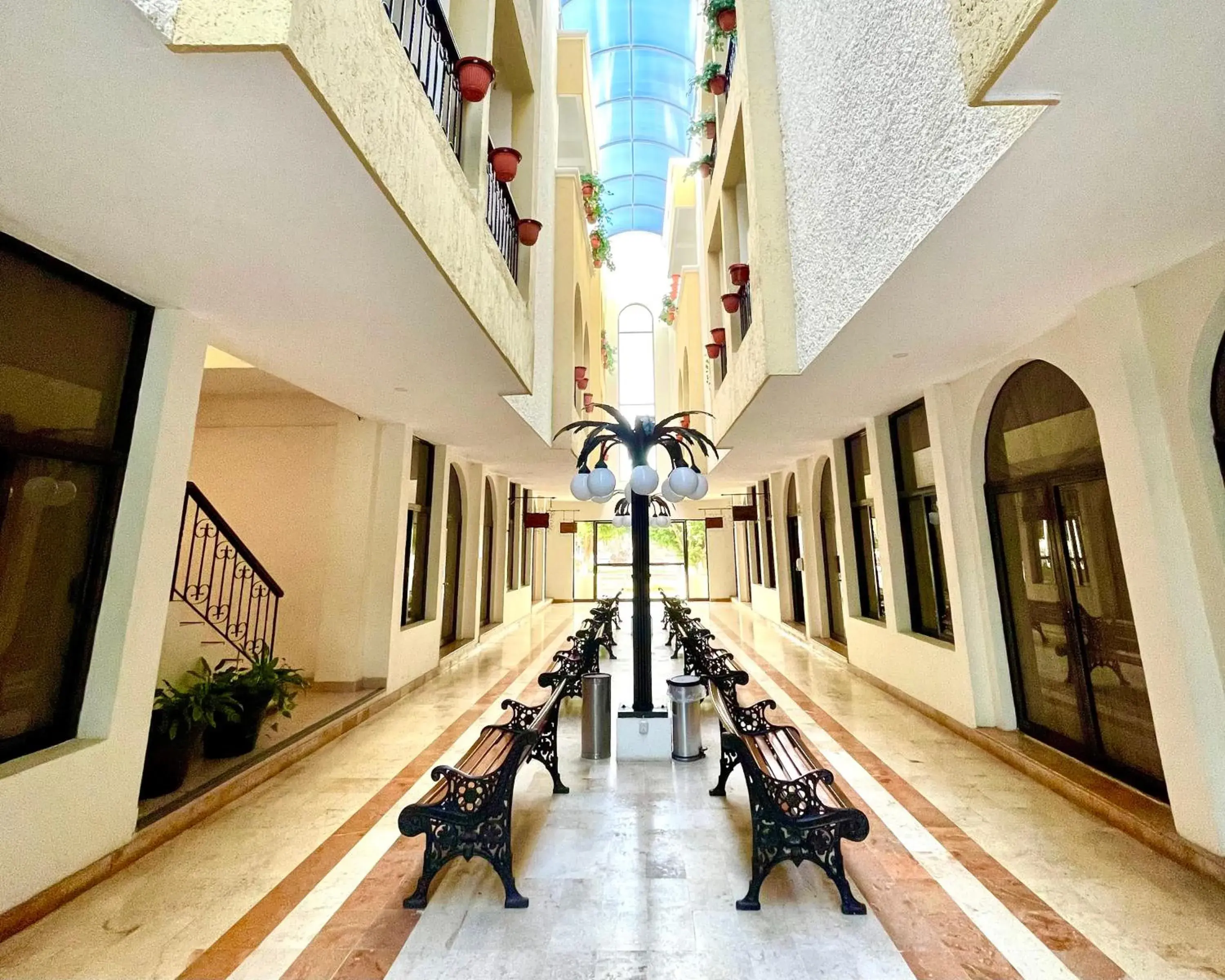 Patio in Hotel del Paseo Campeche