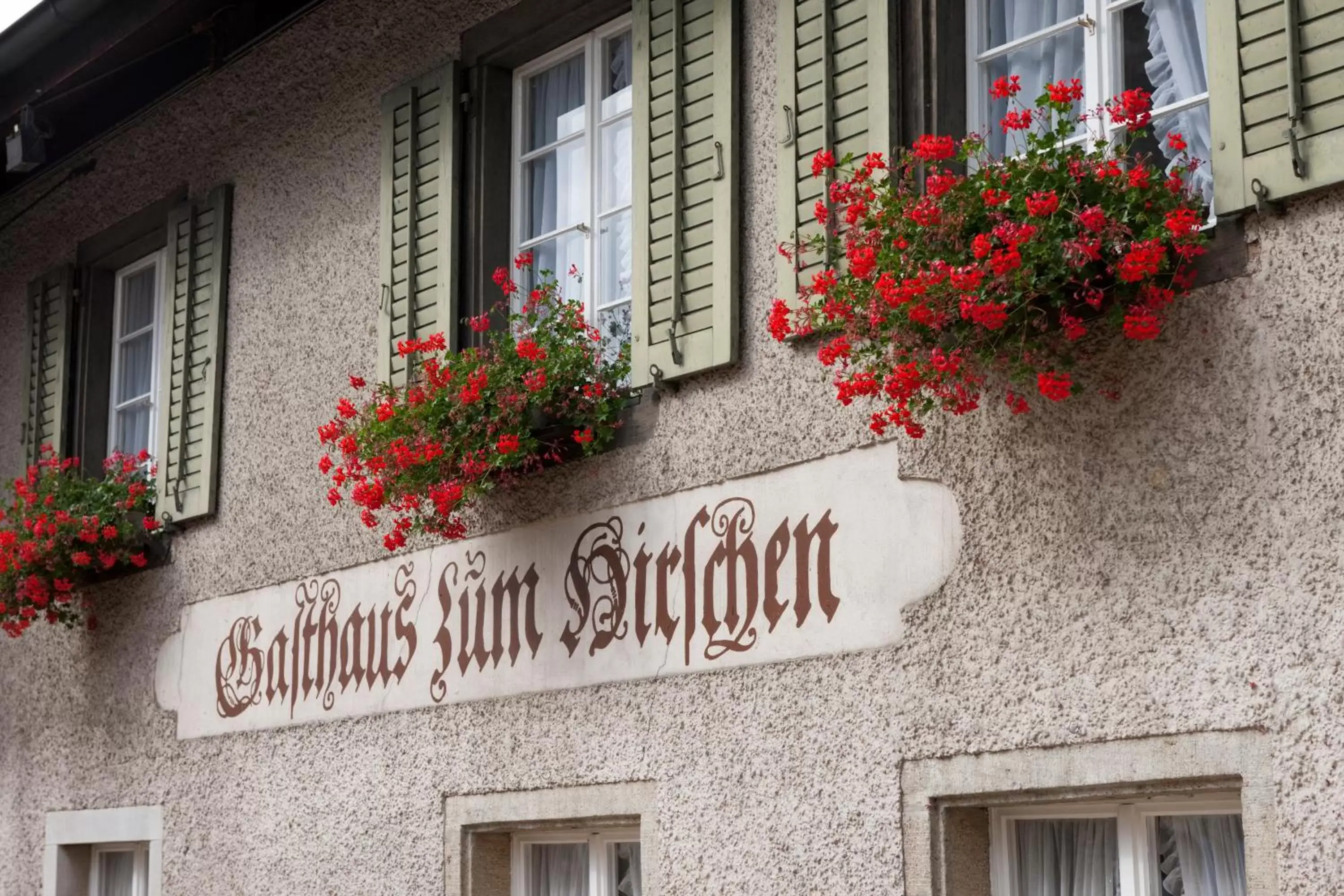 Facade/entrance, Property Building in Hotel Gasthaus Hirschen