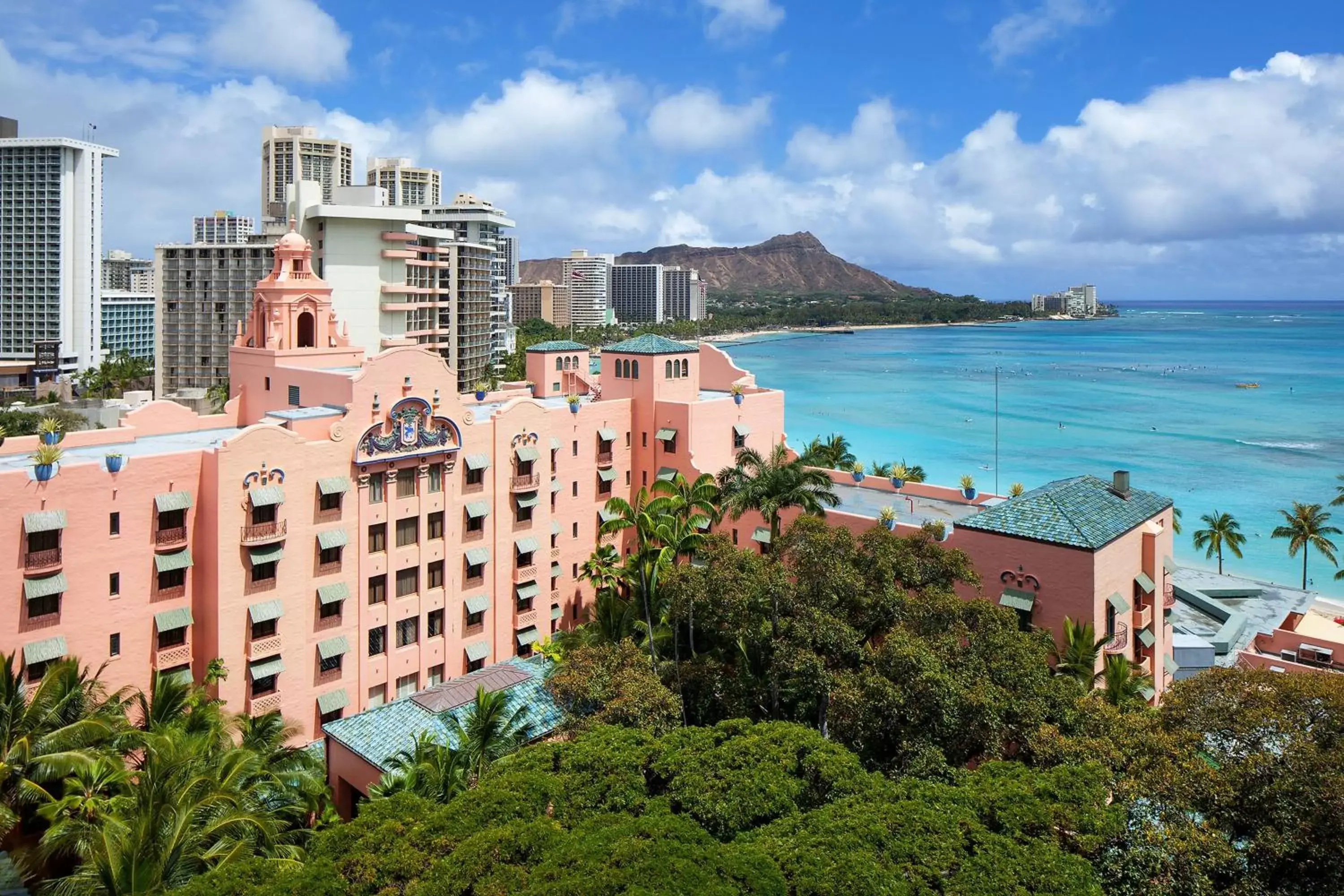 Property building in The Royal Hawaiian, A Luxury Collection Resort, Waikiki