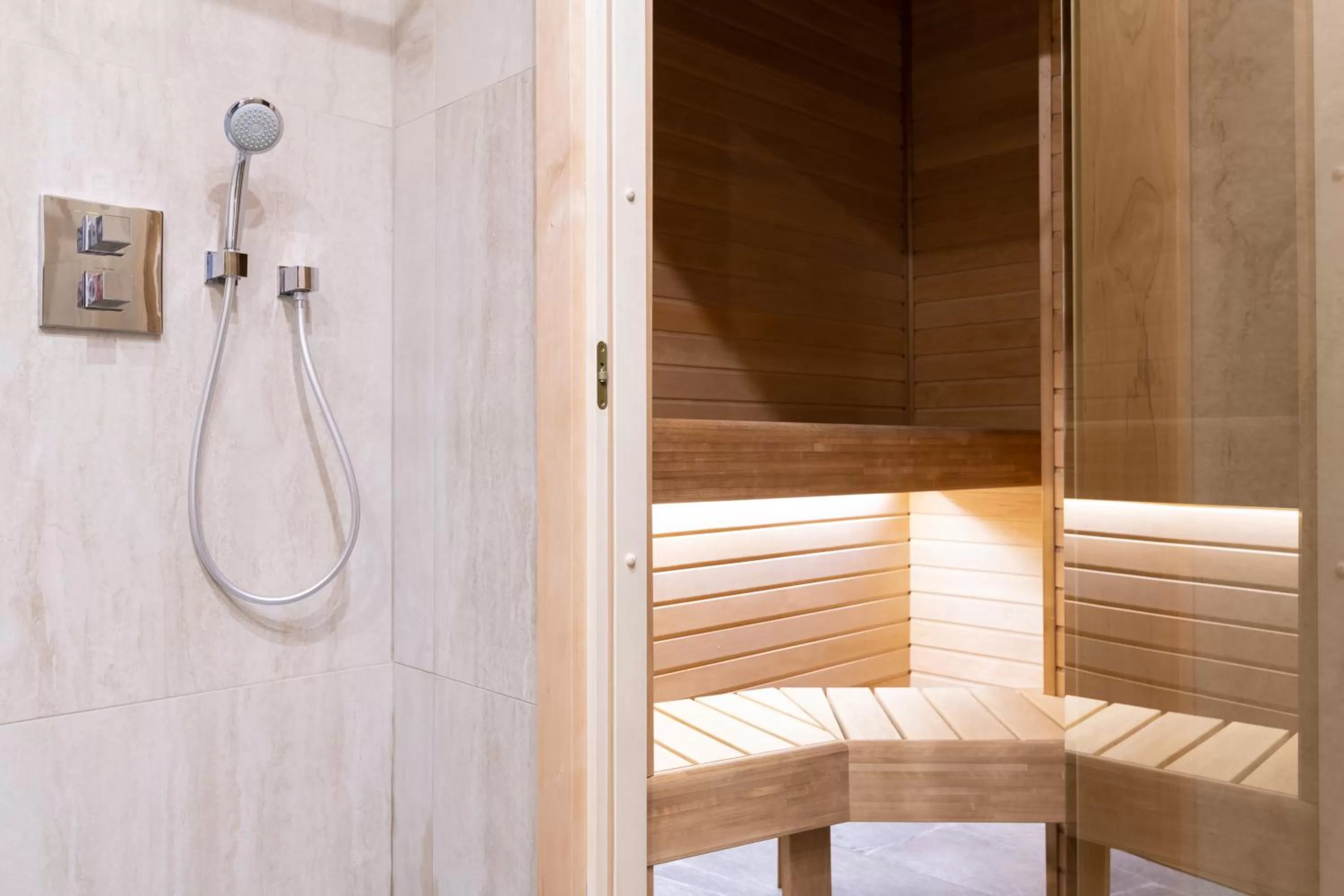 Sauna in Hotel Meltzer Apartments
