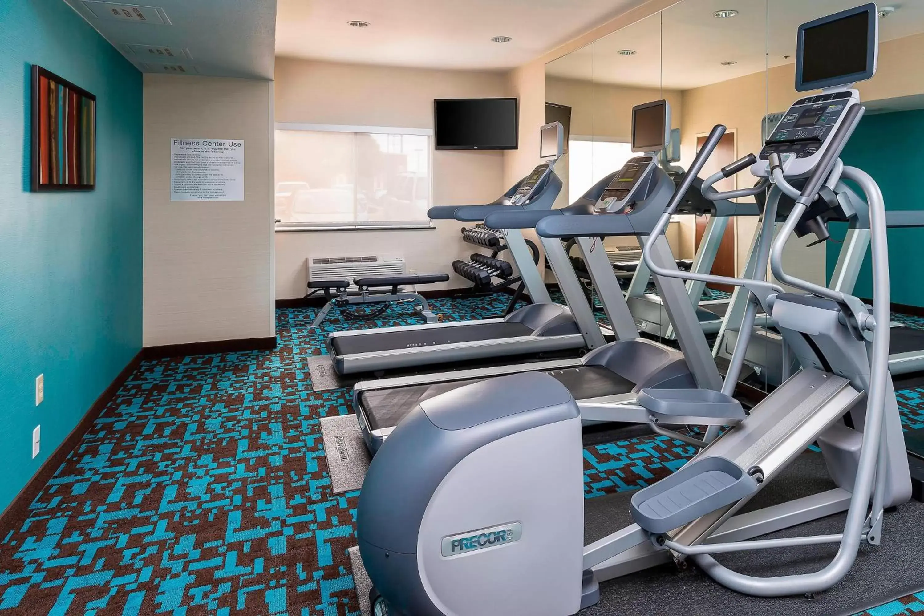 Fitness centre/facilities, Fitness Center/Facilities in Fairfield Inn & Suites Lubbock
