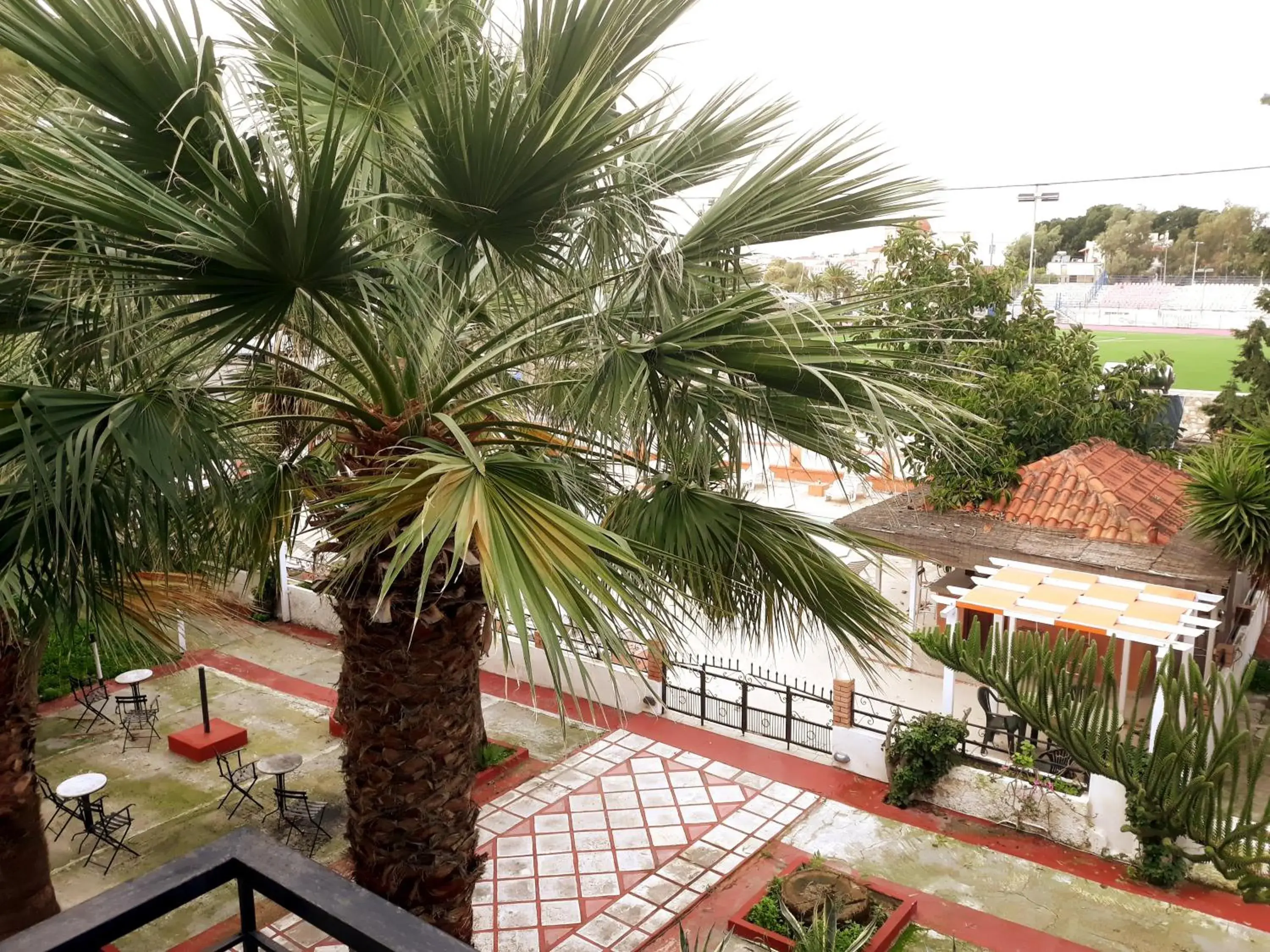 Garden view in Miranta Hotel - Apartments & Studios