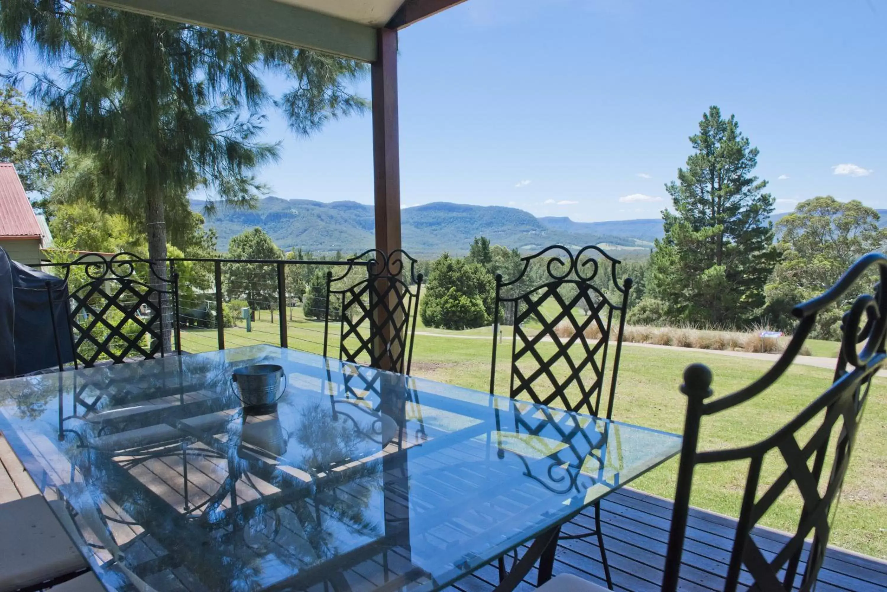 Patio in Kangaroo Valley Golf and Country Retreat