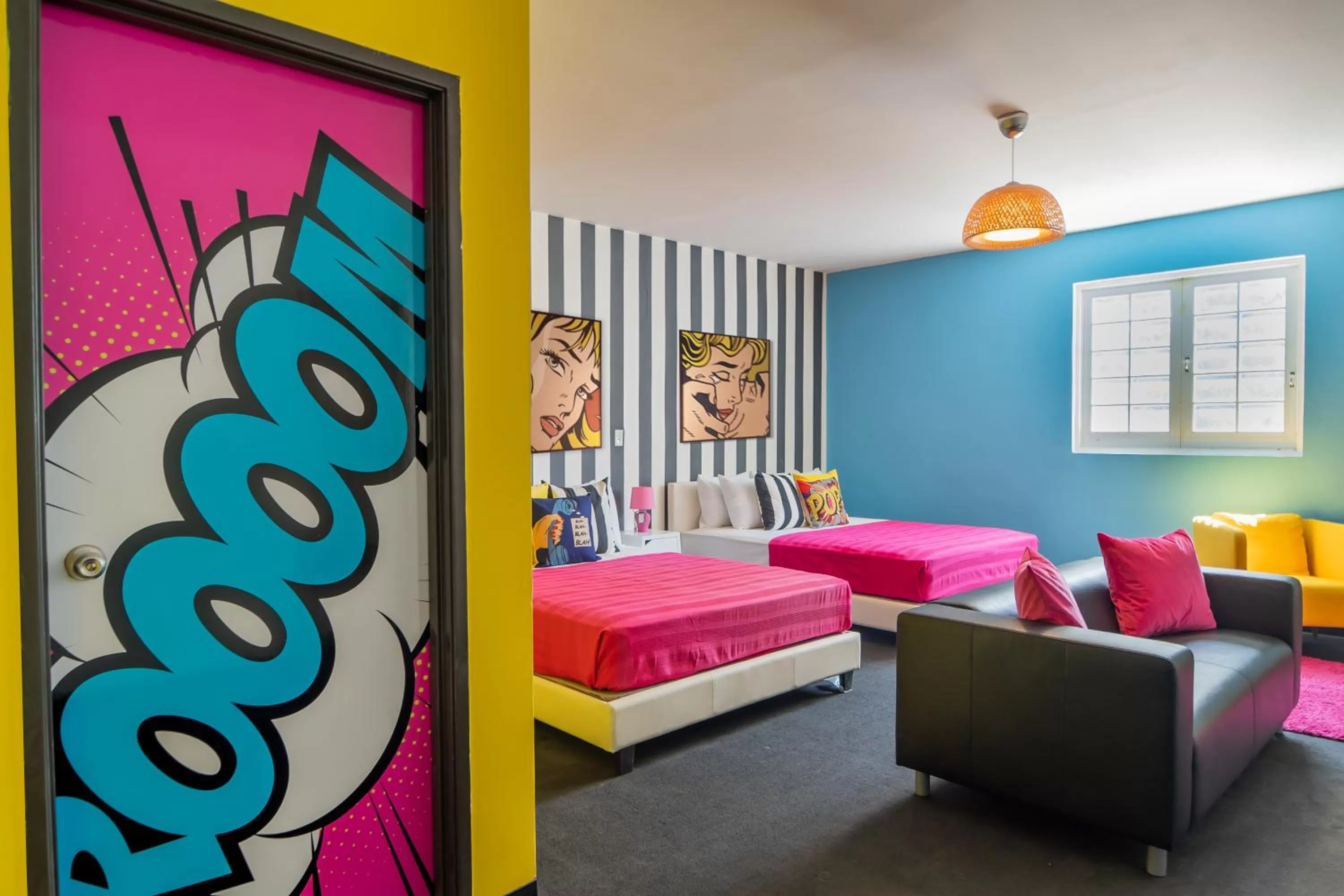 Bed in The Fox Hotel