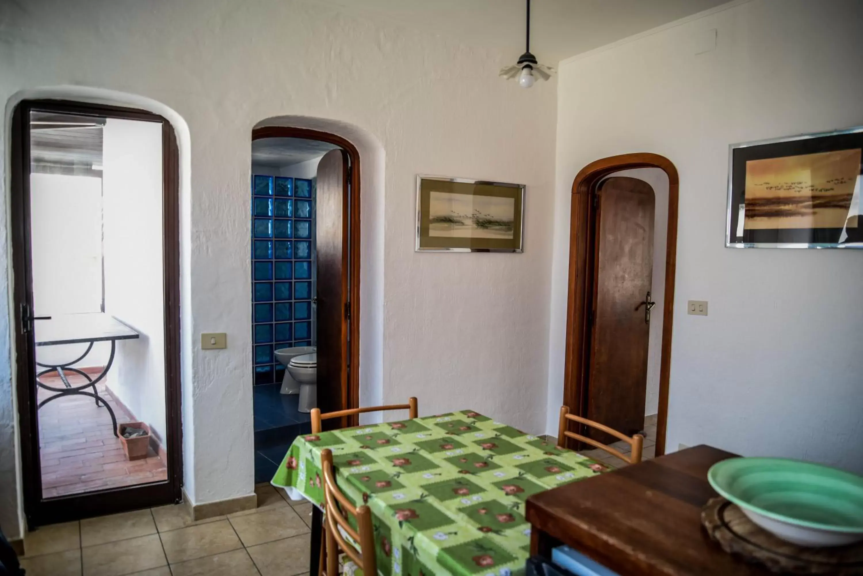 Dining area, Bed in Casa Giuliana