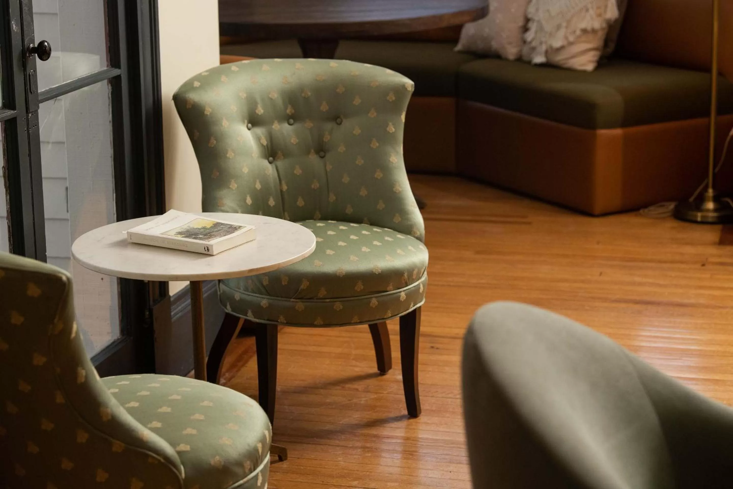 Seating area in The Constance by The Lenox Collection