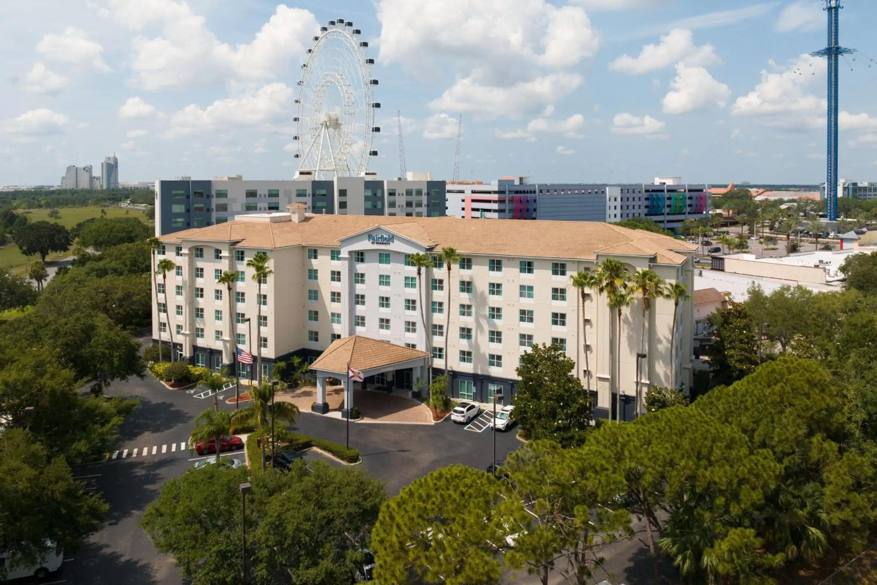 Property building, Bird's-eye View in Fairfield Inn & Suites by Marriott Orlando International Drive/Convention Center