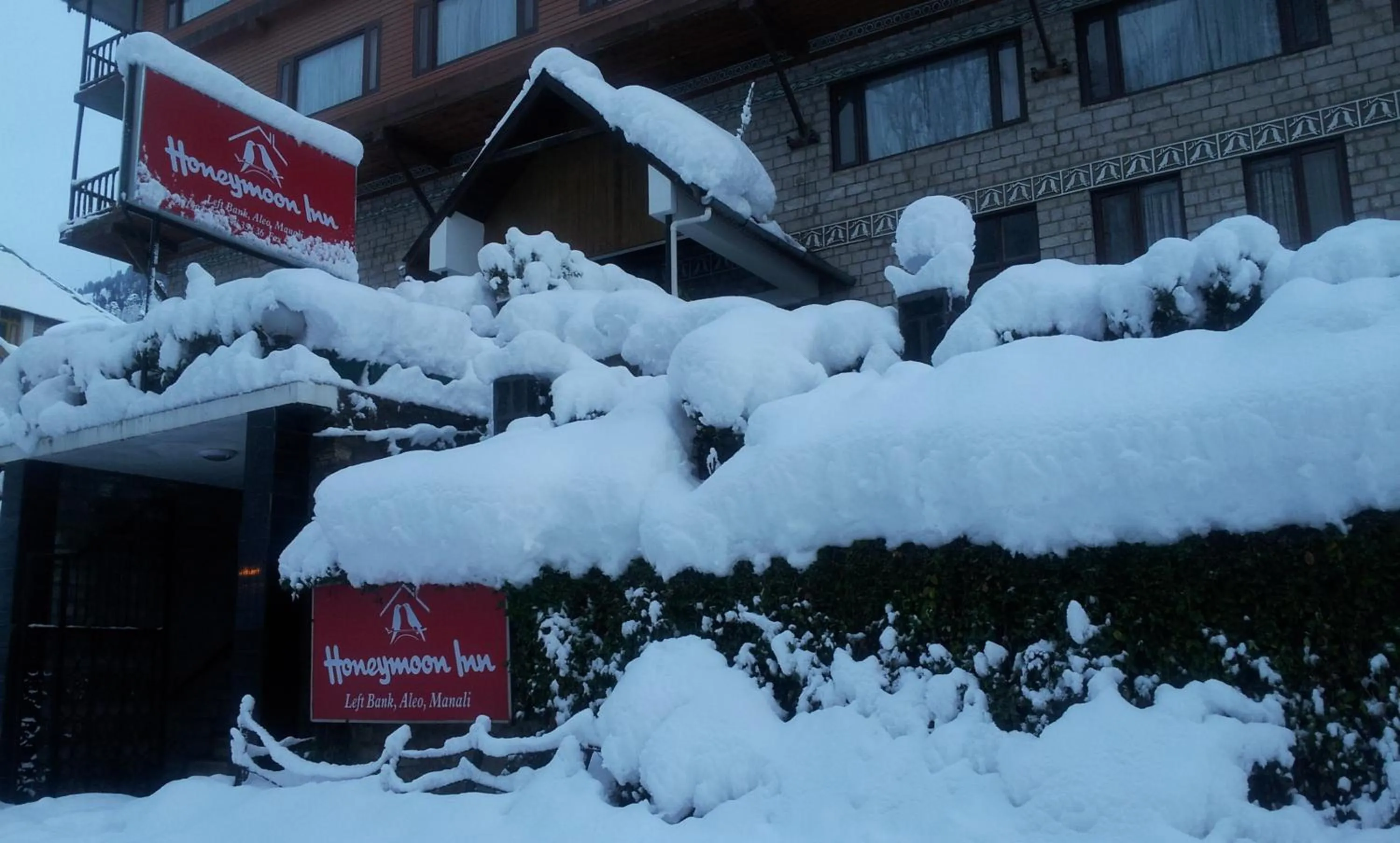 Winter in Honeymoon Inn Manali