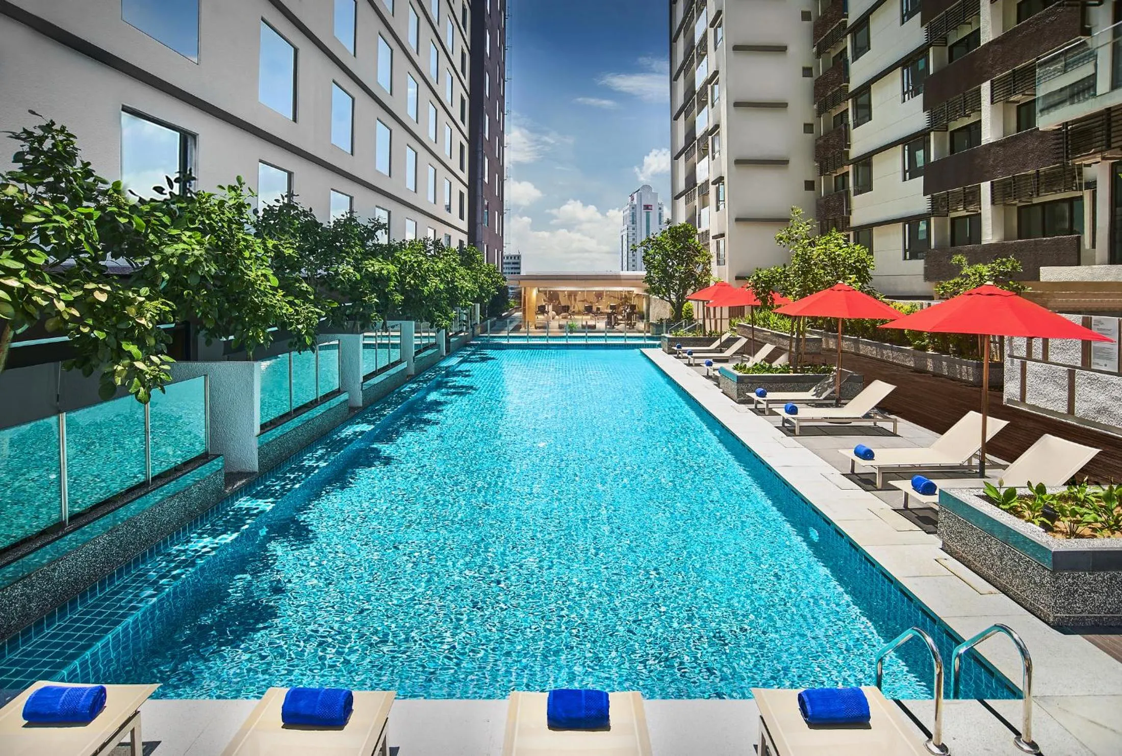 Swimming pool in Amari Johor Bahru