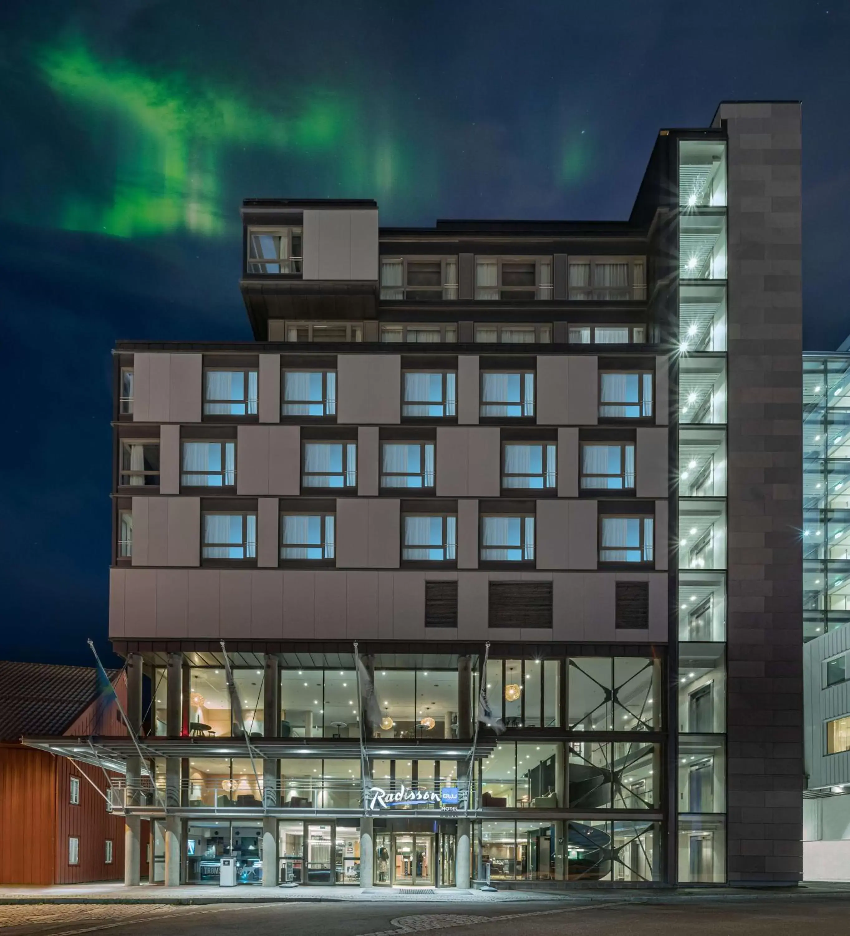 Facade/entrance, Property Building in Radisson Blu Hotel Tromsø