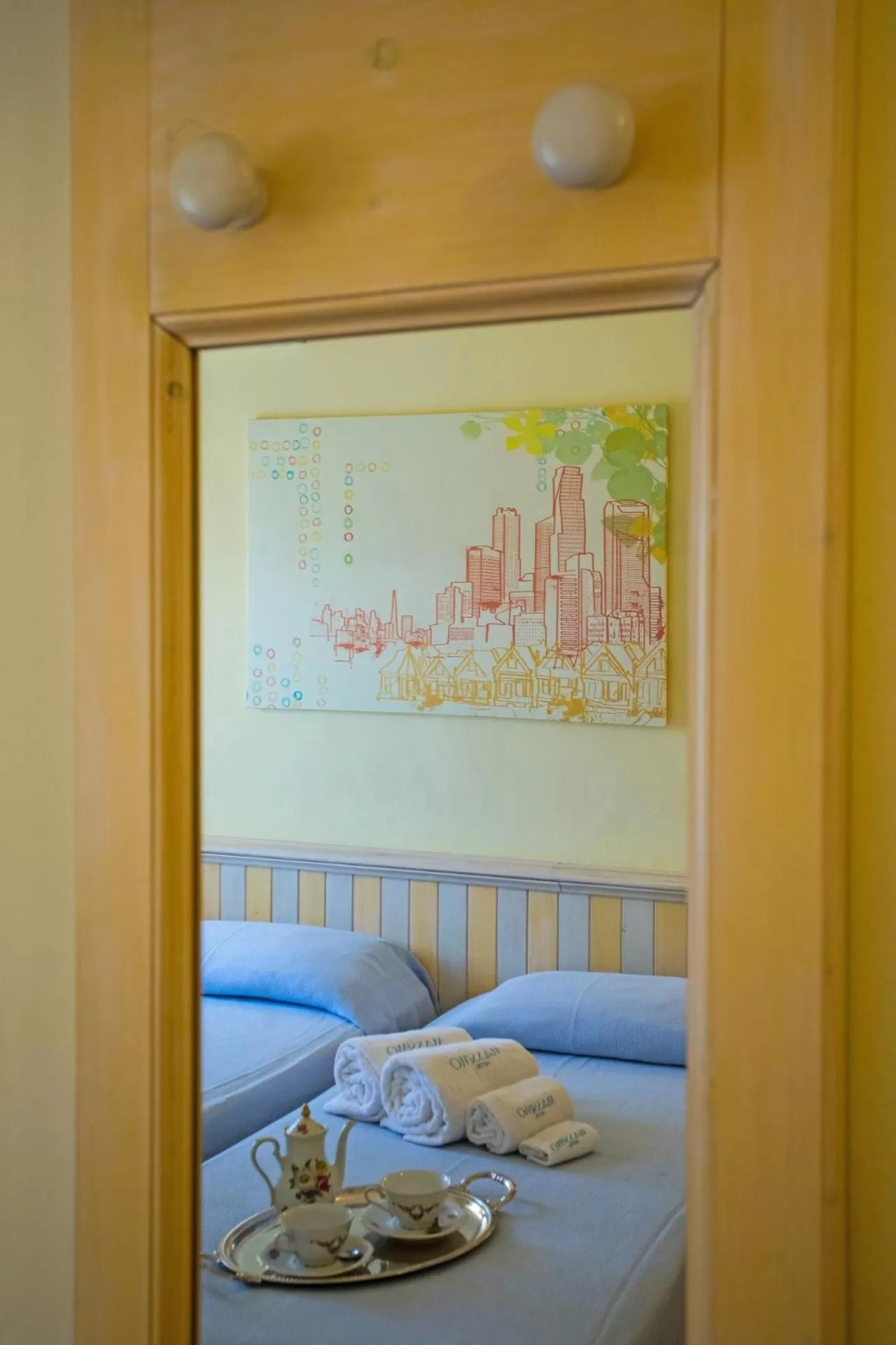 Bed in Hotel Massimo