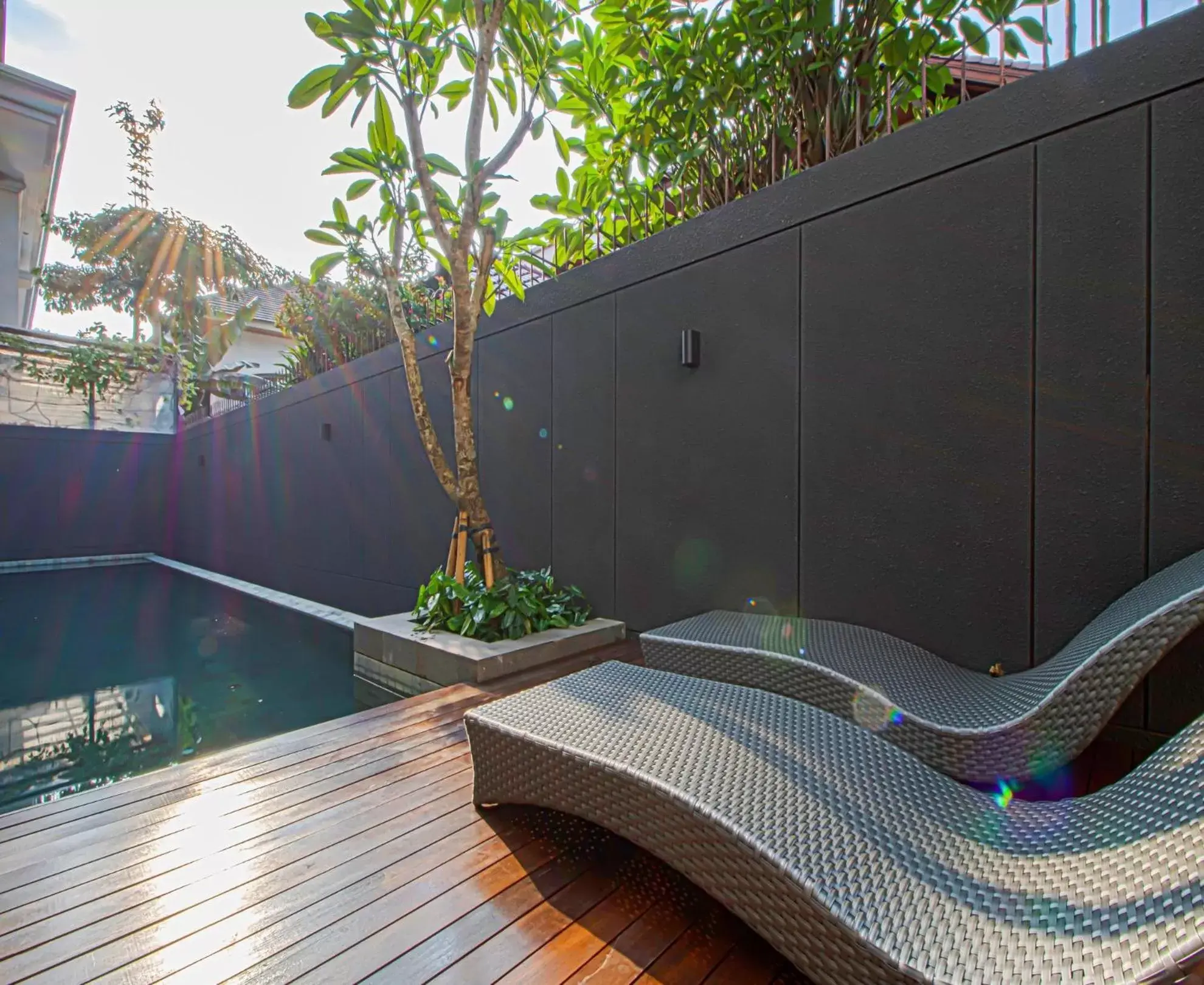 Swimming pool in M Studio Karawaci Swimming pool in M Studio Karawaci