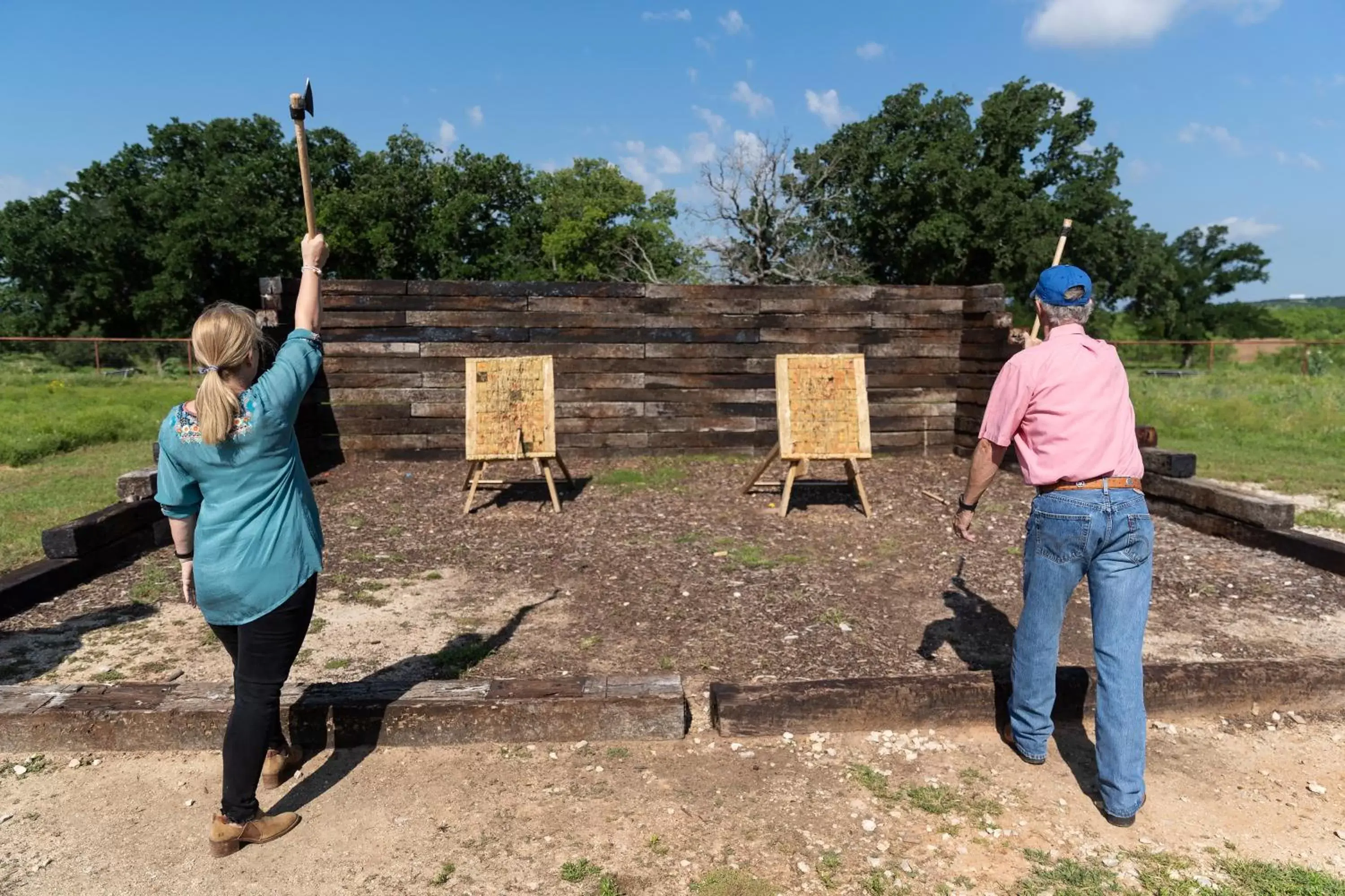 People in Wildcatter Ranch and Resort