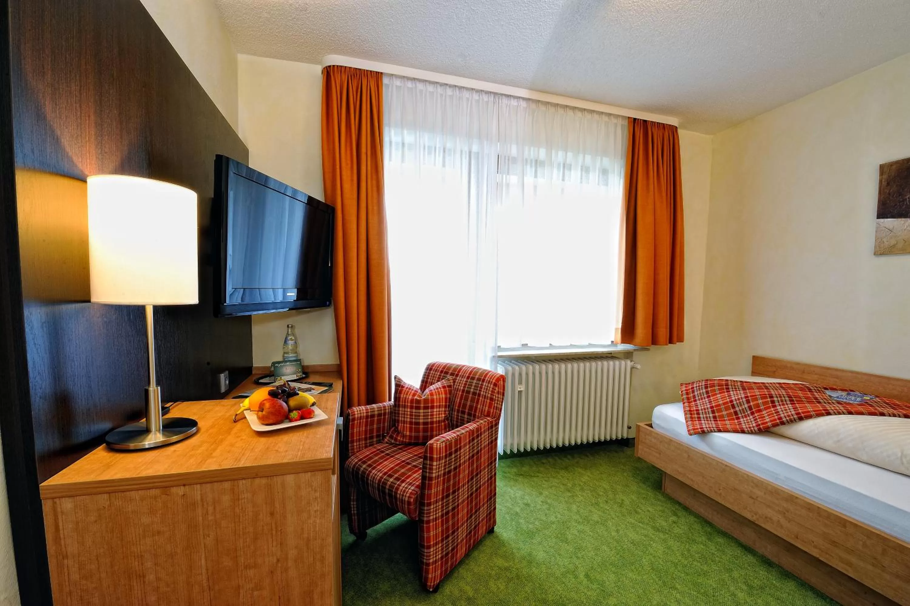 Photo of the whole room, Bed in Wellness-Hotel Talblick