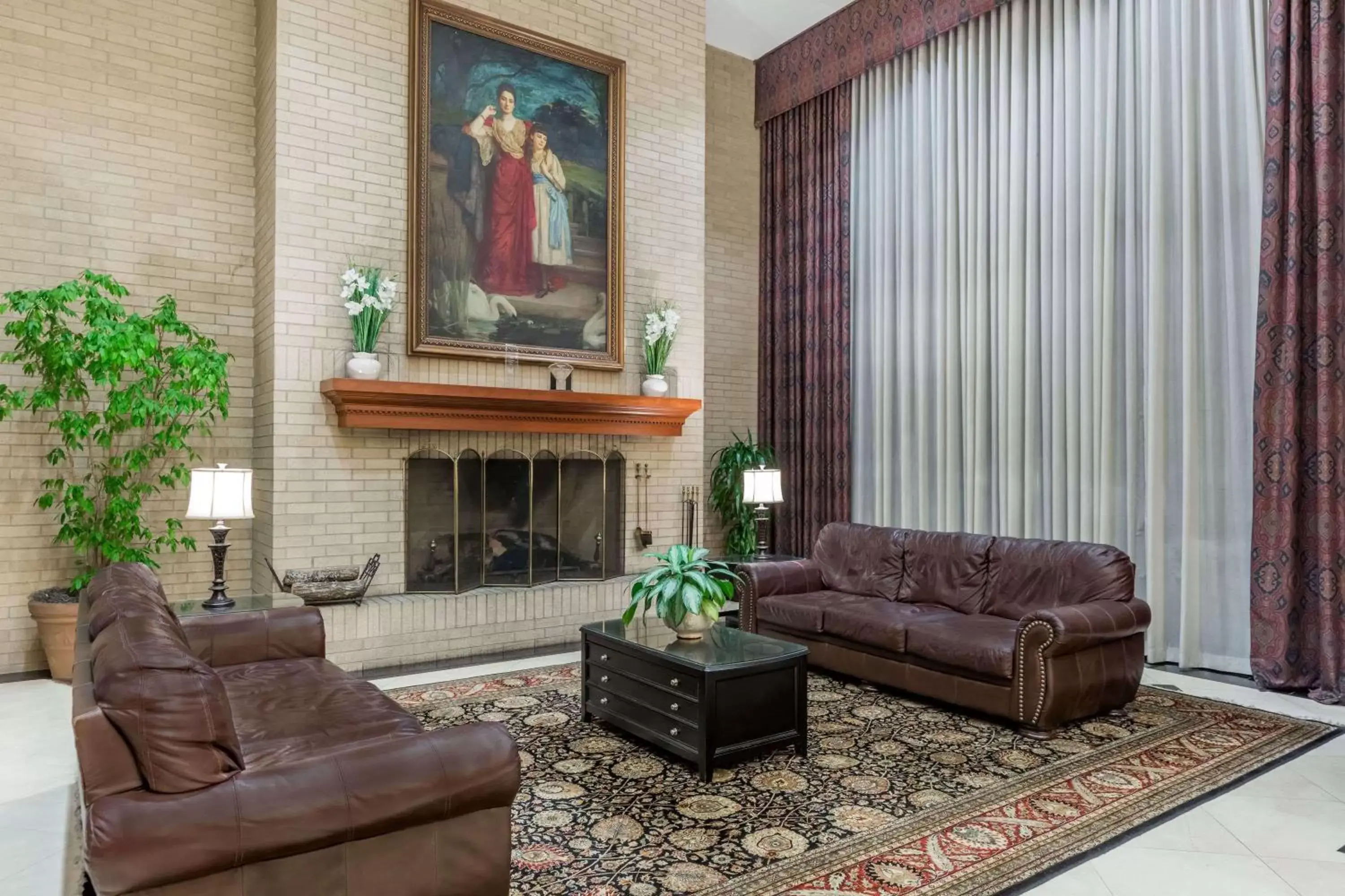 Lobby or reception, Seating Area in Wyndham Riverfront Hotel