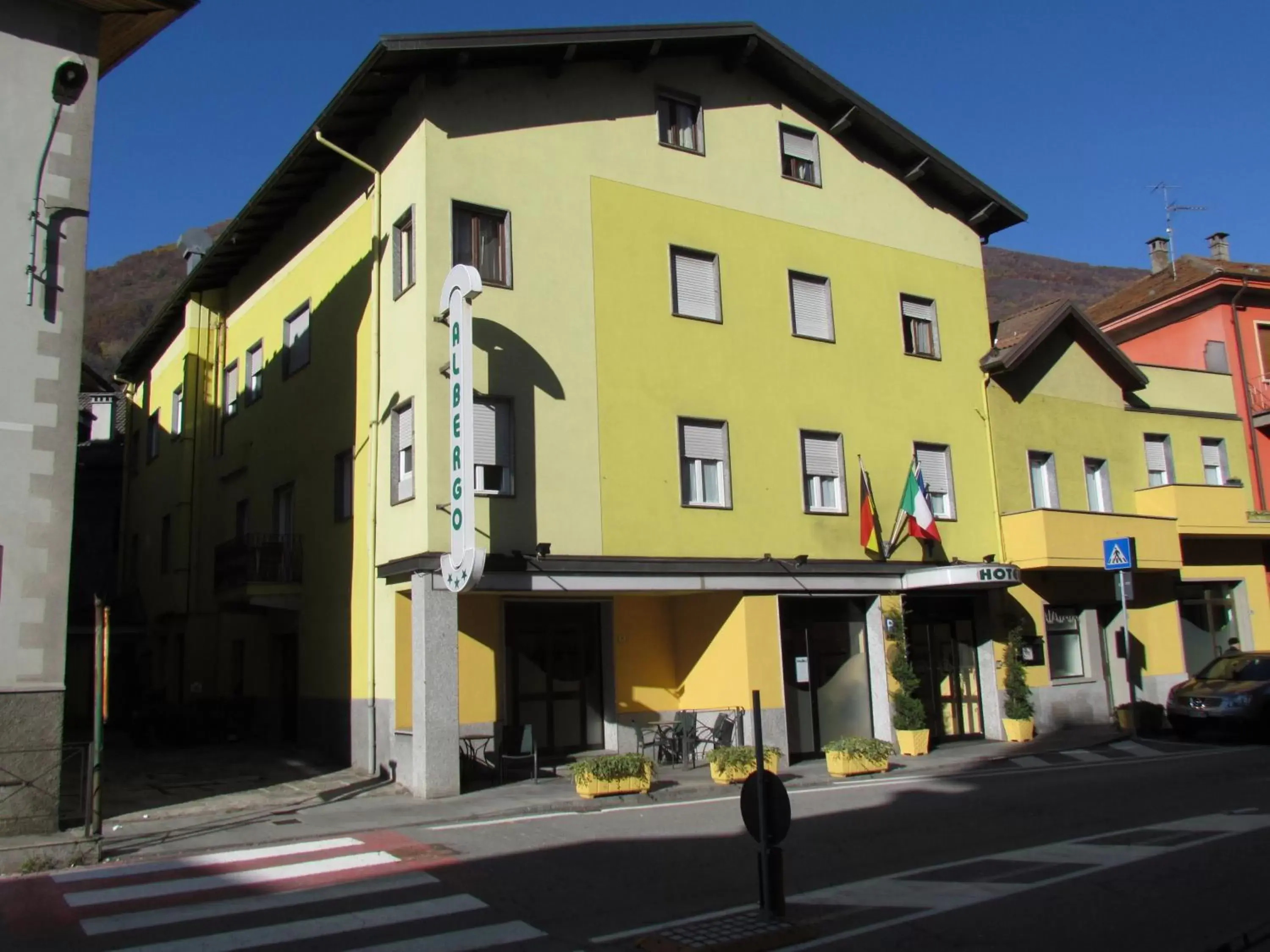 Facade/entrance, Property Building in Hotel Emiliana