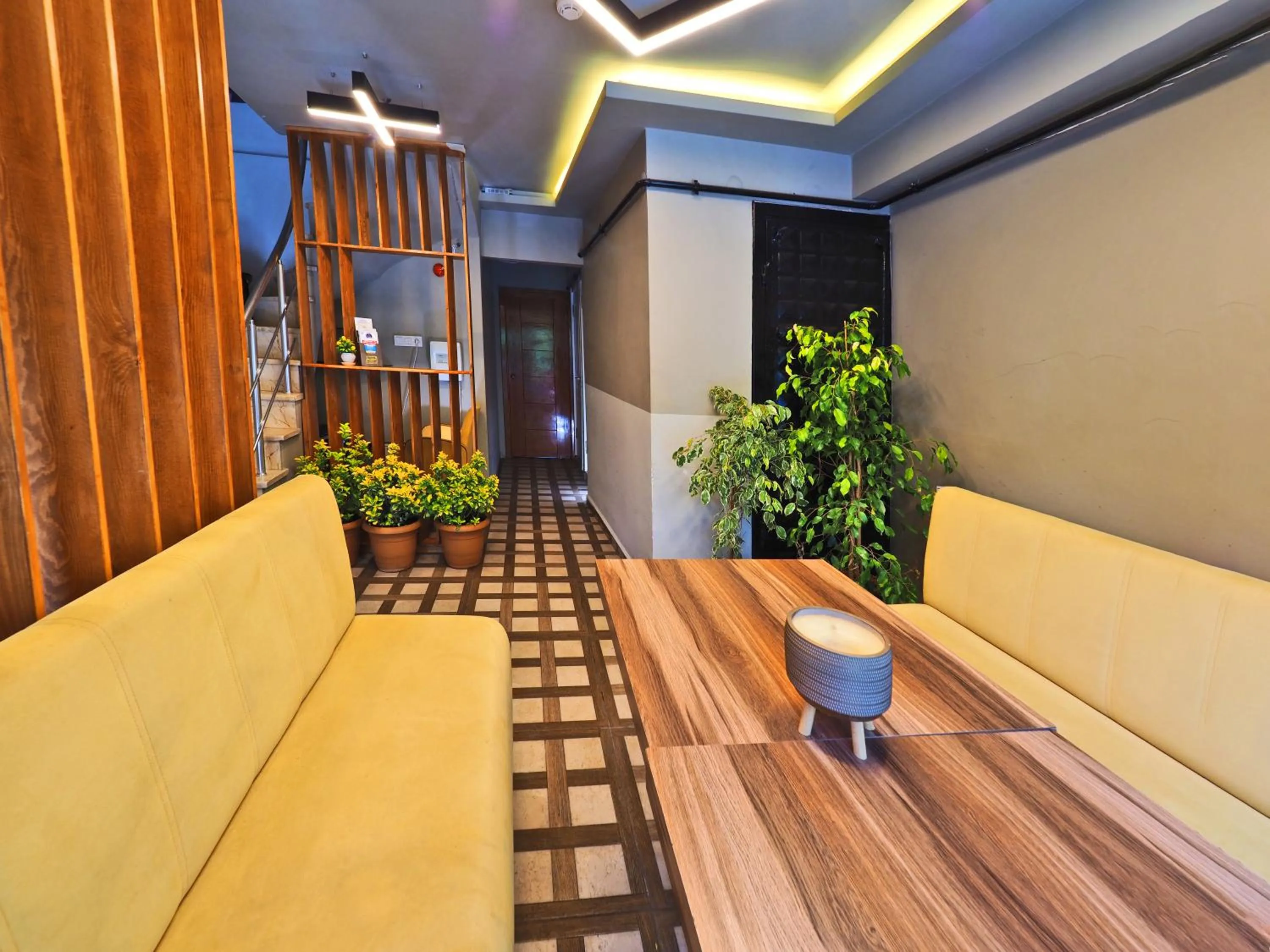 Seating area in The Sunrise Hotel