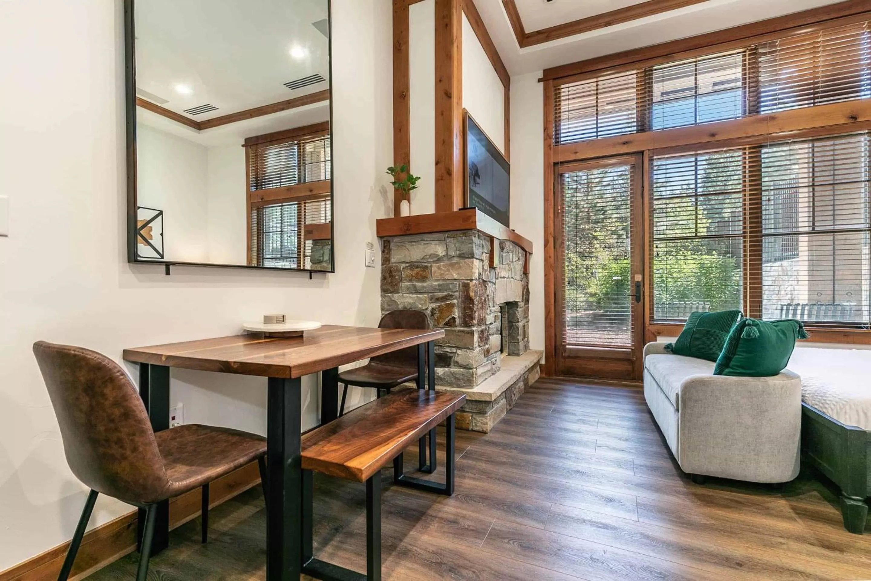 Dining Area in East West Hospitality at Tahoe