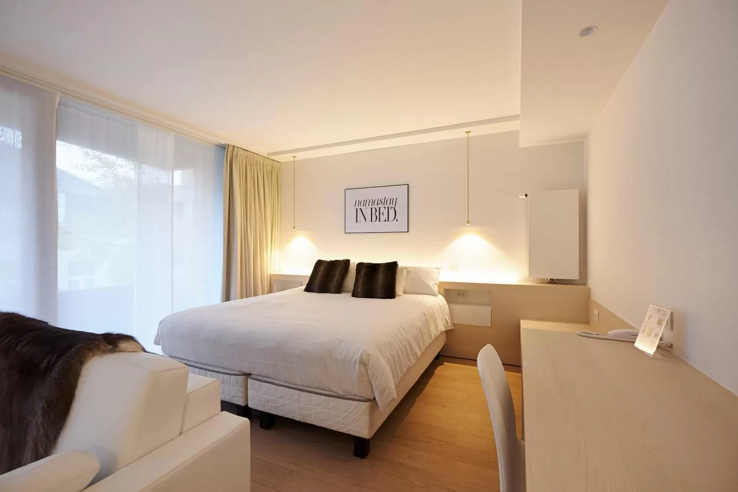 Bedroom, Bed in Parkhotel Roeselare