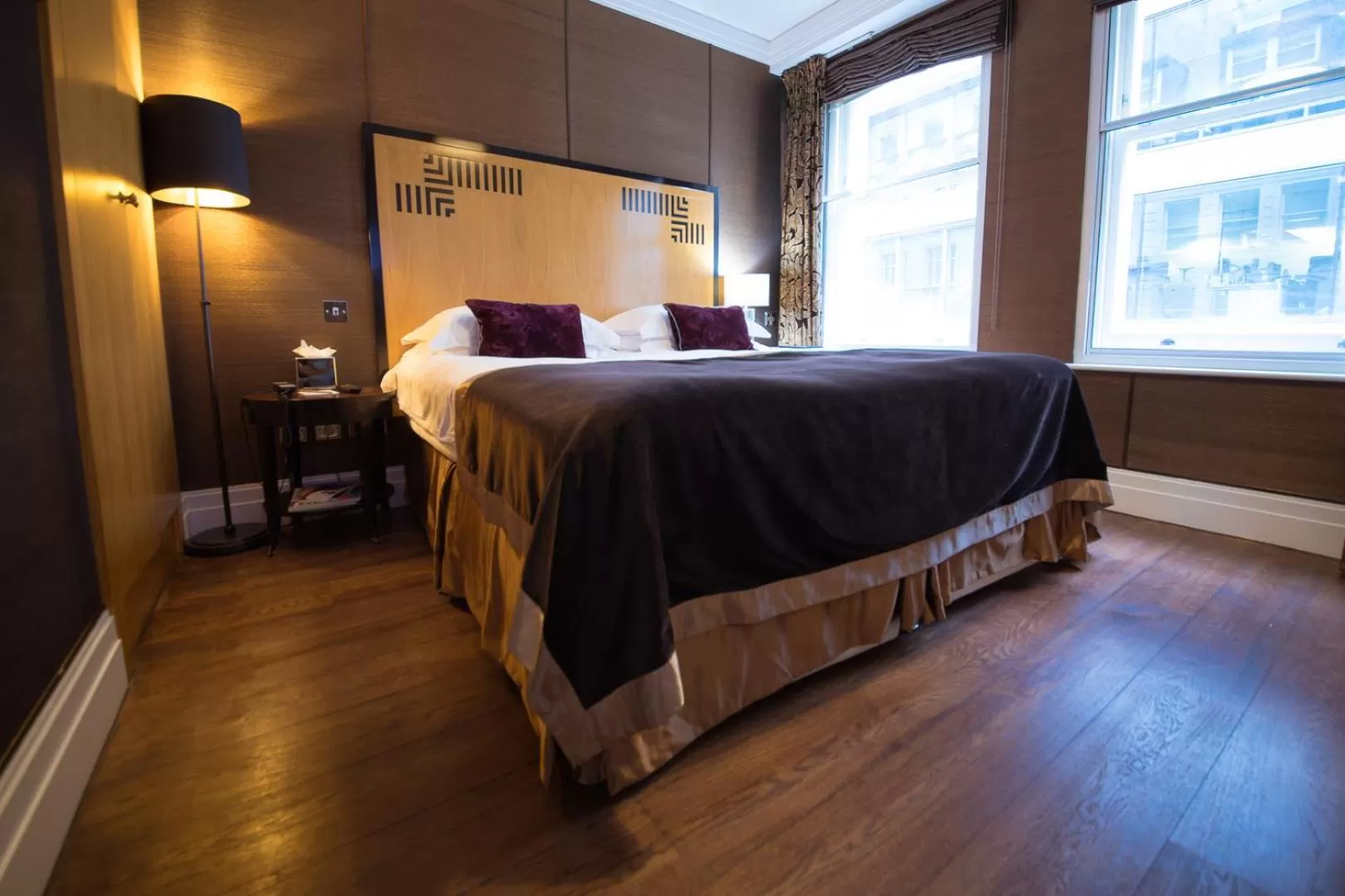 Bed in Karma Sanctum Soho Hotel