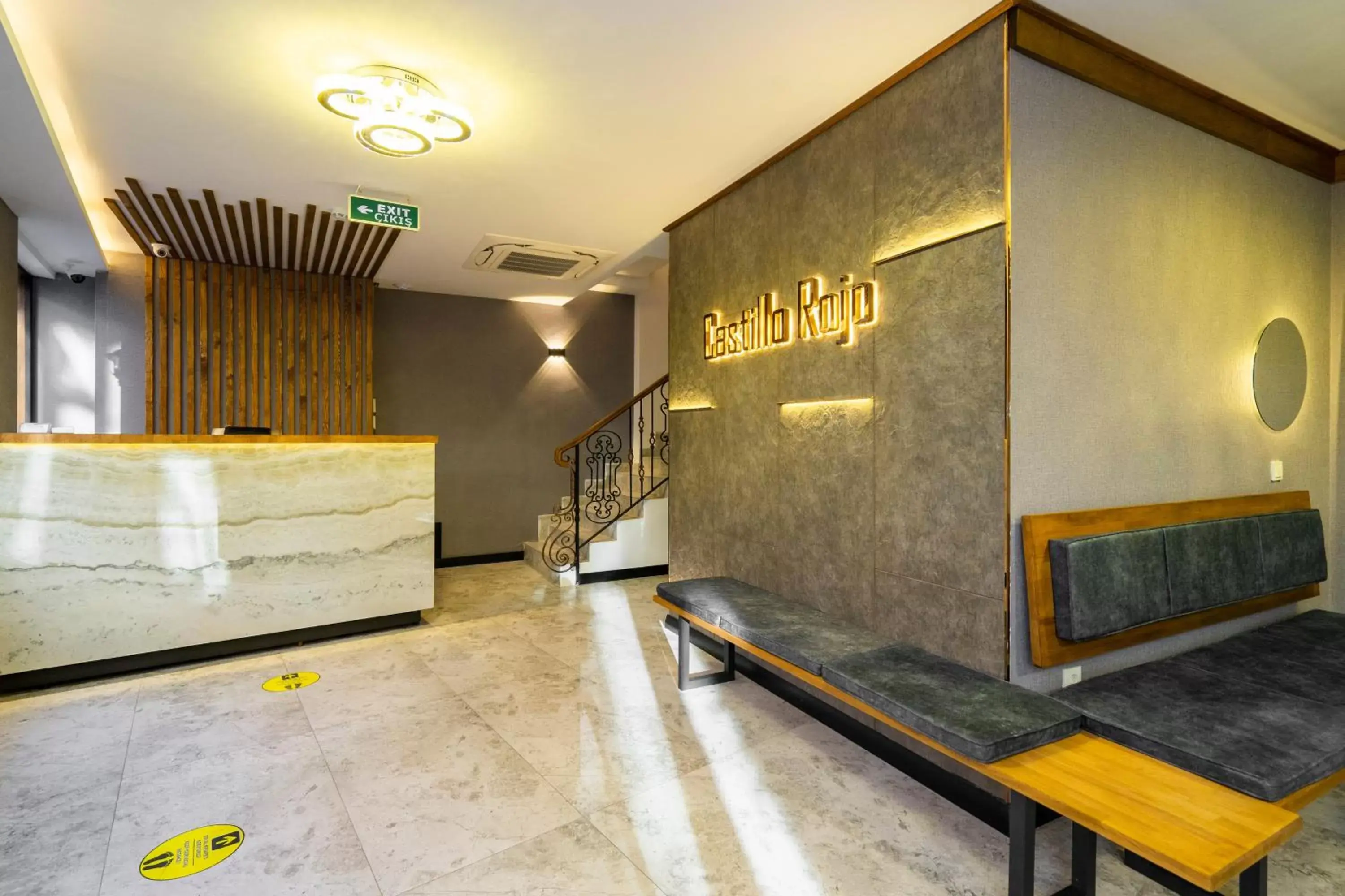 Lobby or reception in Castillo Rojo Hotel Istanbul